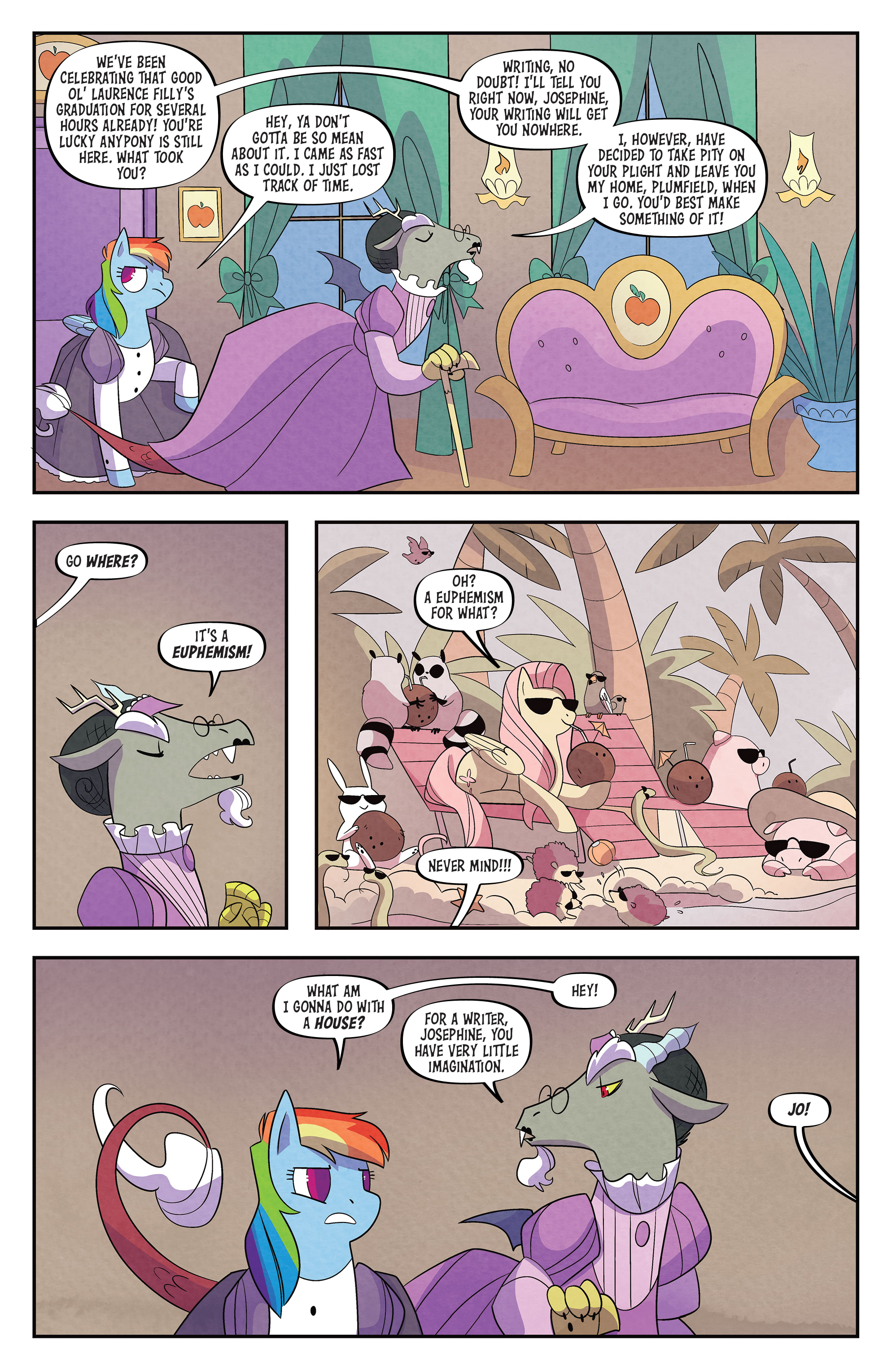 Read online My Little Pony: Classics Reimagined - Little Fillies comic -  Issue #4 - 13