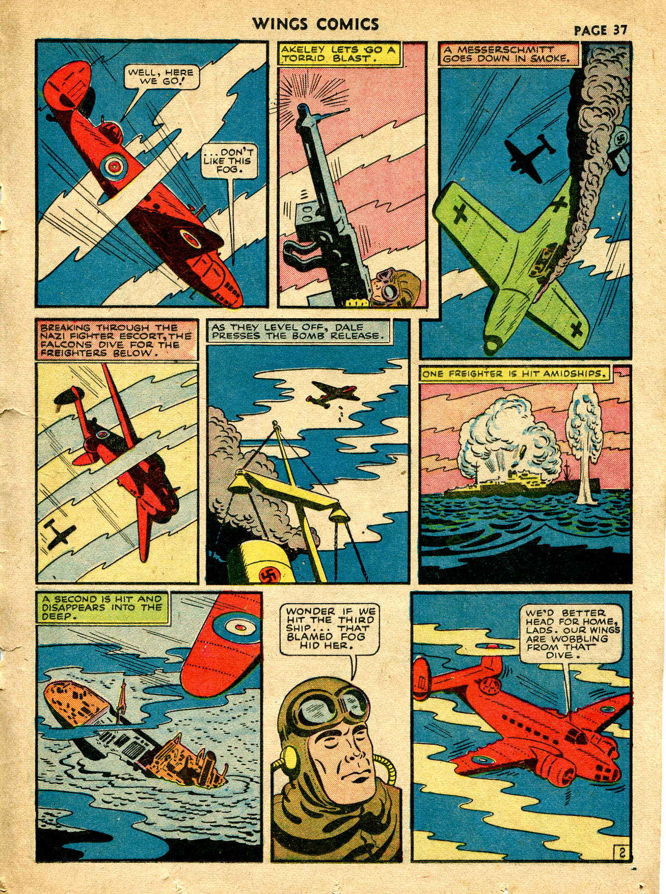 Read online Wings Comics comic -  Issue #15 - 39