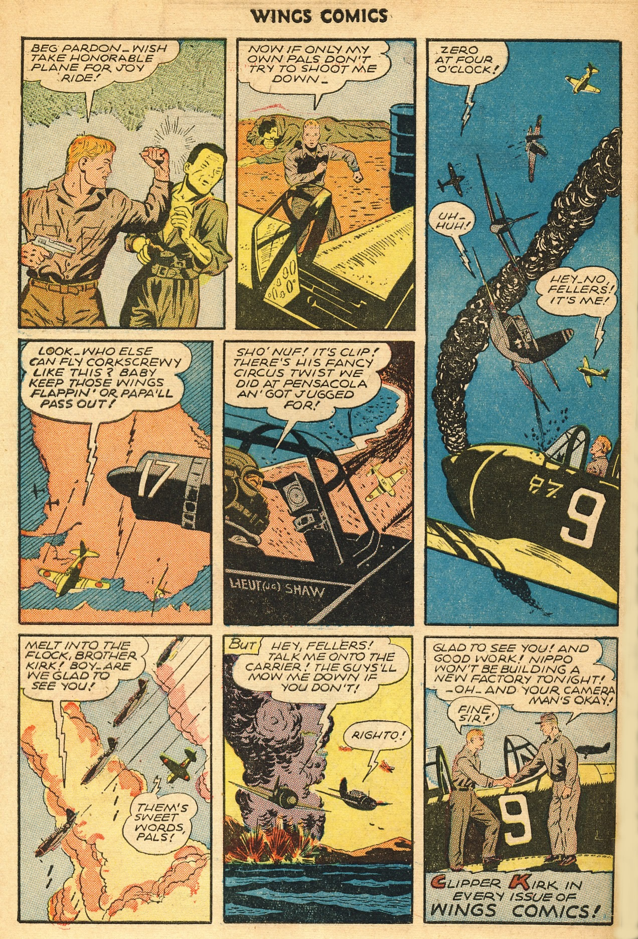 Read online Wings Comics comic -  Issue #63 - 34