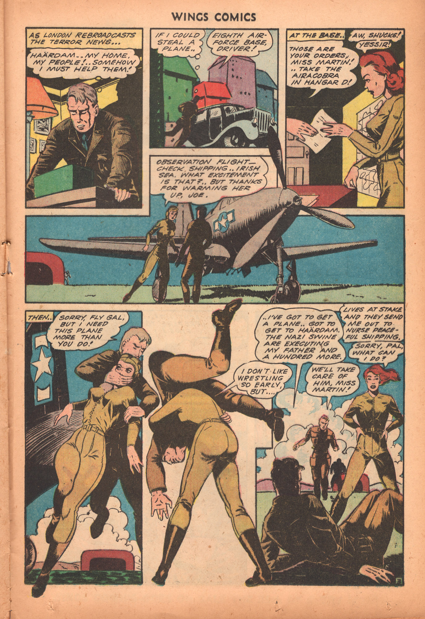 Read online Wings Comics comic -  Issue #48 - 37