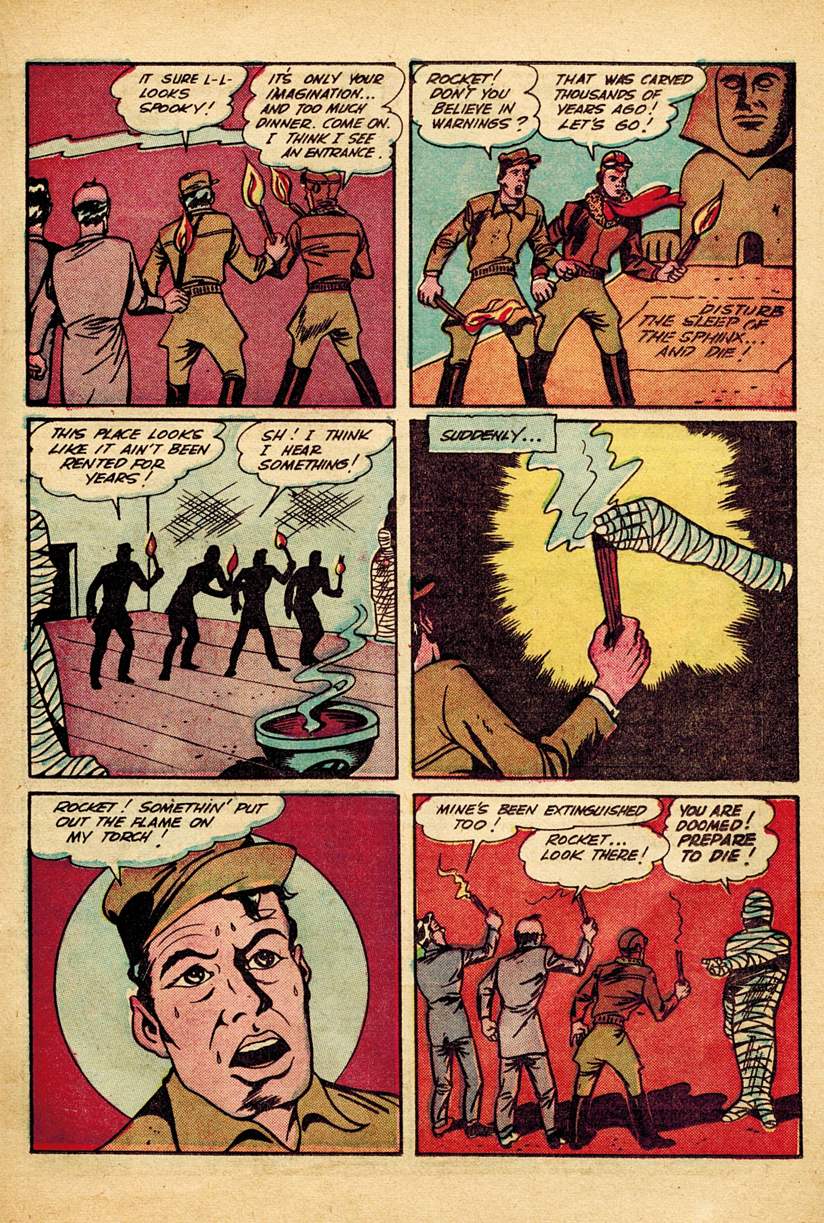 Read online Rocket Kelly (1945) comic -  Issue #3 - 21