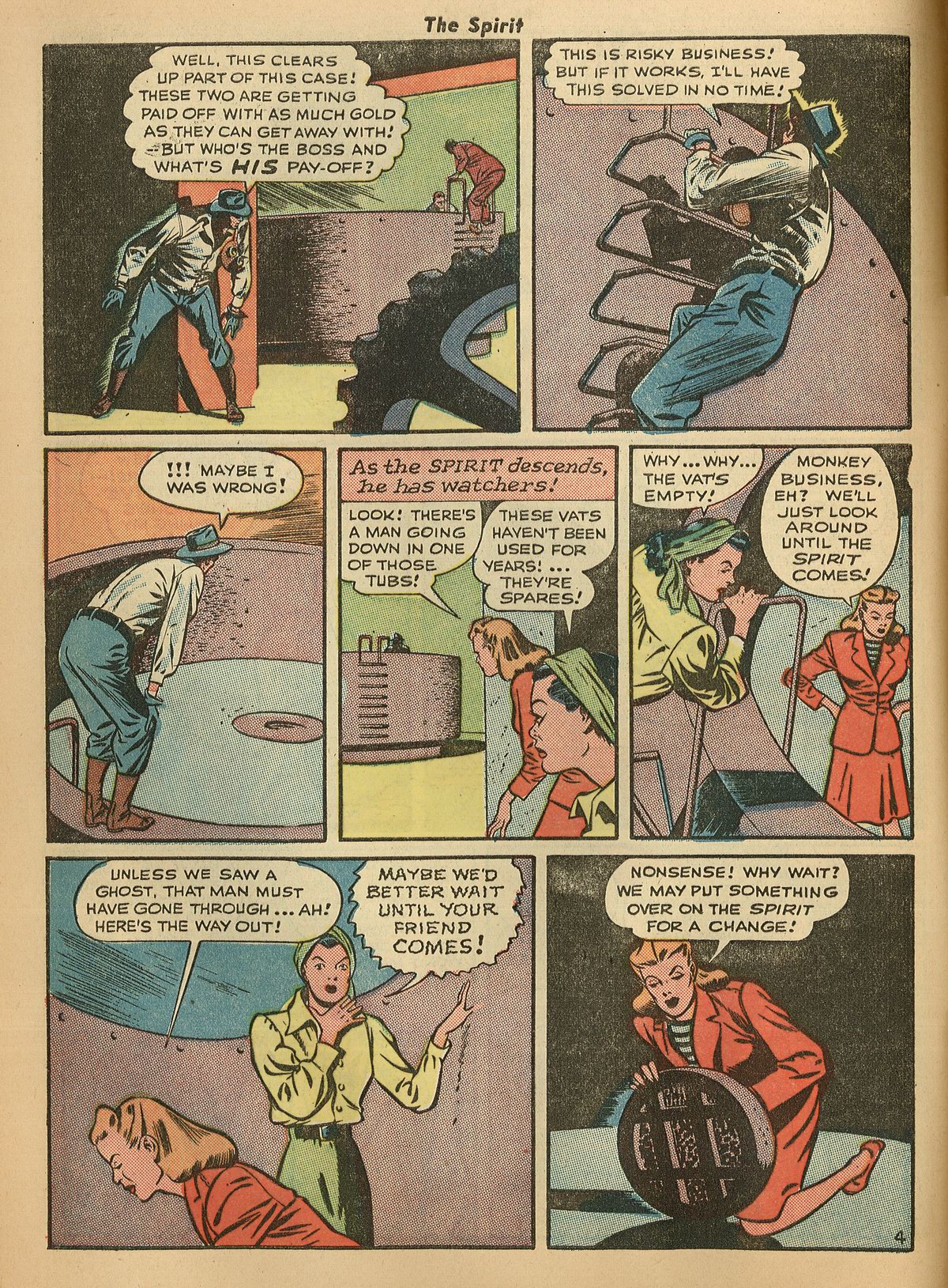 Read online The Spirit (1944) comic -  Issue #4 - 6