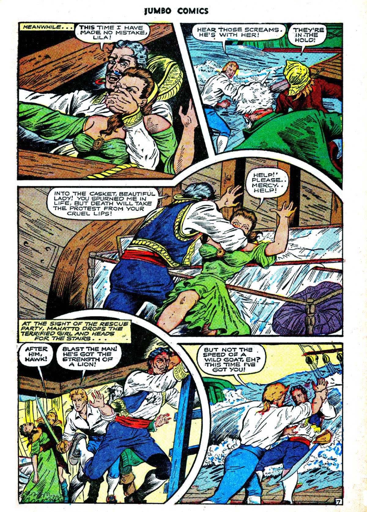 Read online Jumbo Comics comic -  Issue #72 - 35