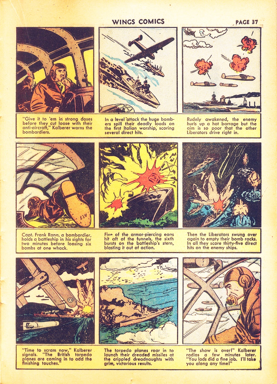 Read online Wings Comics comic -  Issue #28 - 39