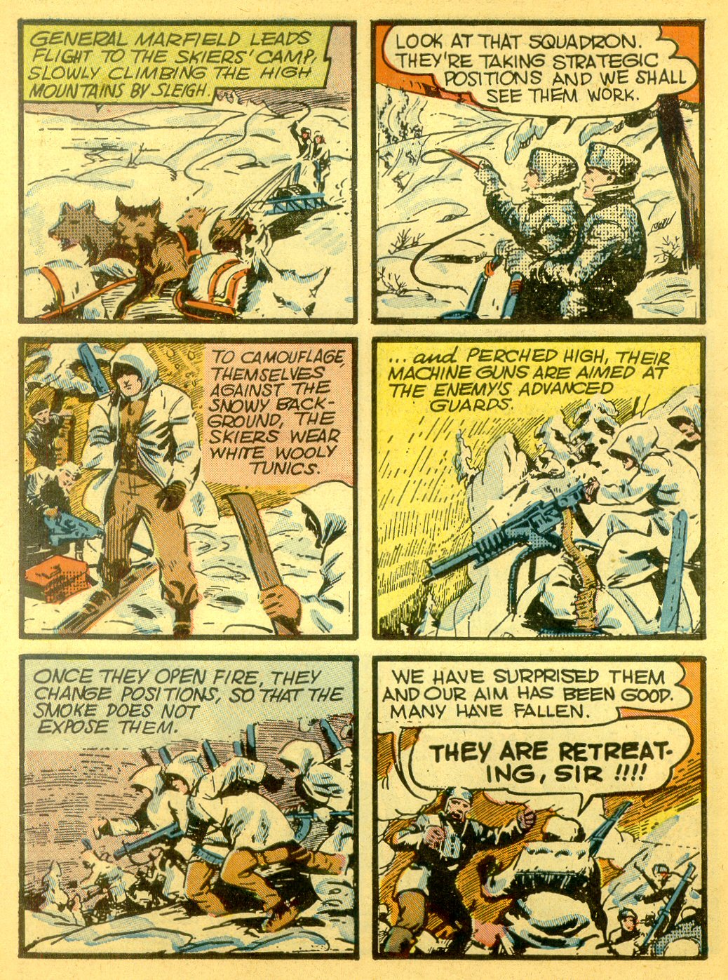 Read online Captain Flight Comics comic -  Issue #2 - 6