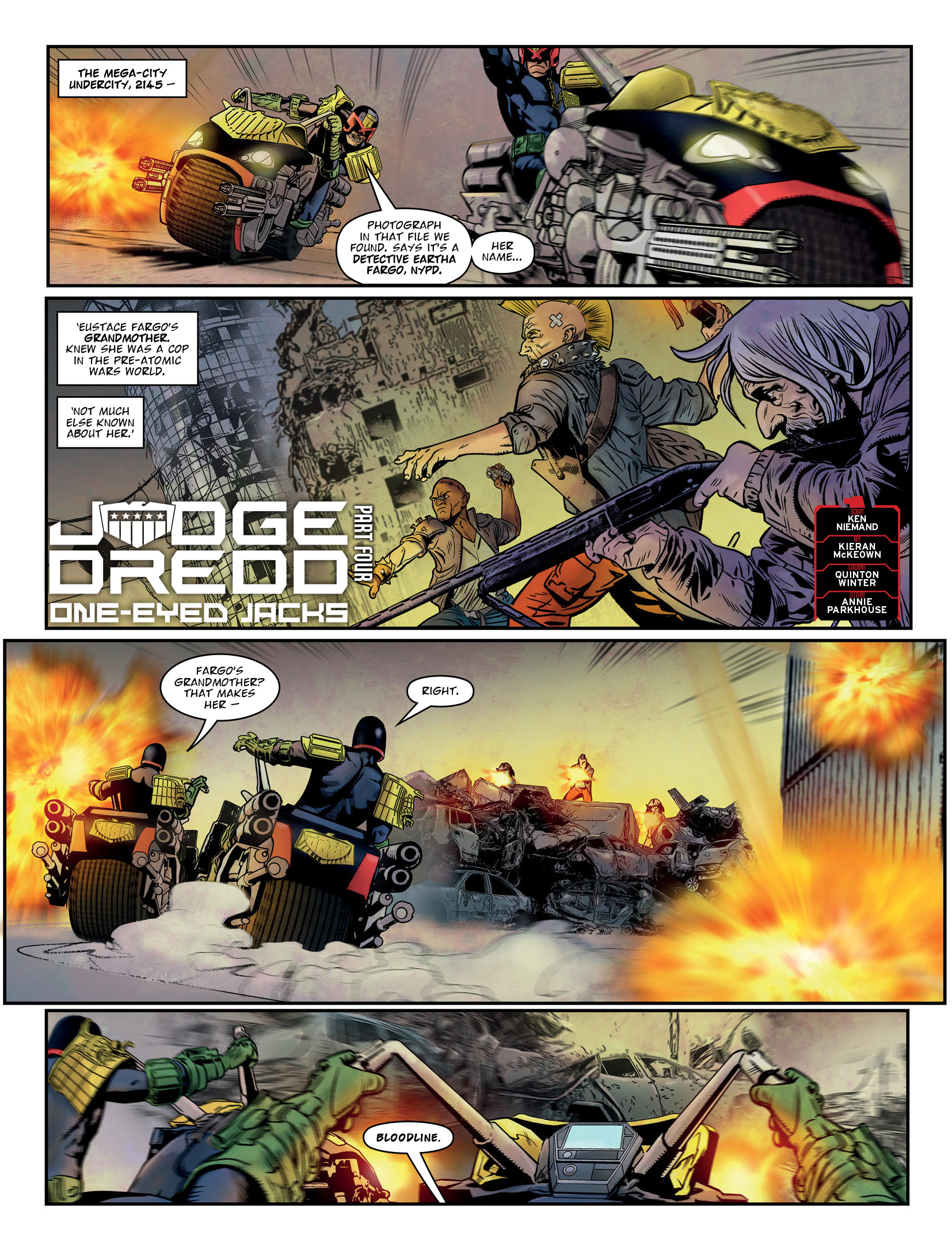 Read online Judge Dredd Megazine (Vol. 5) comic -  Issue #455 - 5