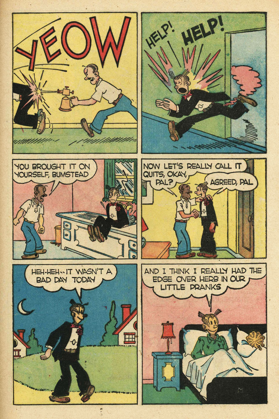 Read online Blondie Comics (1947) comic -  Issue #6 - 28