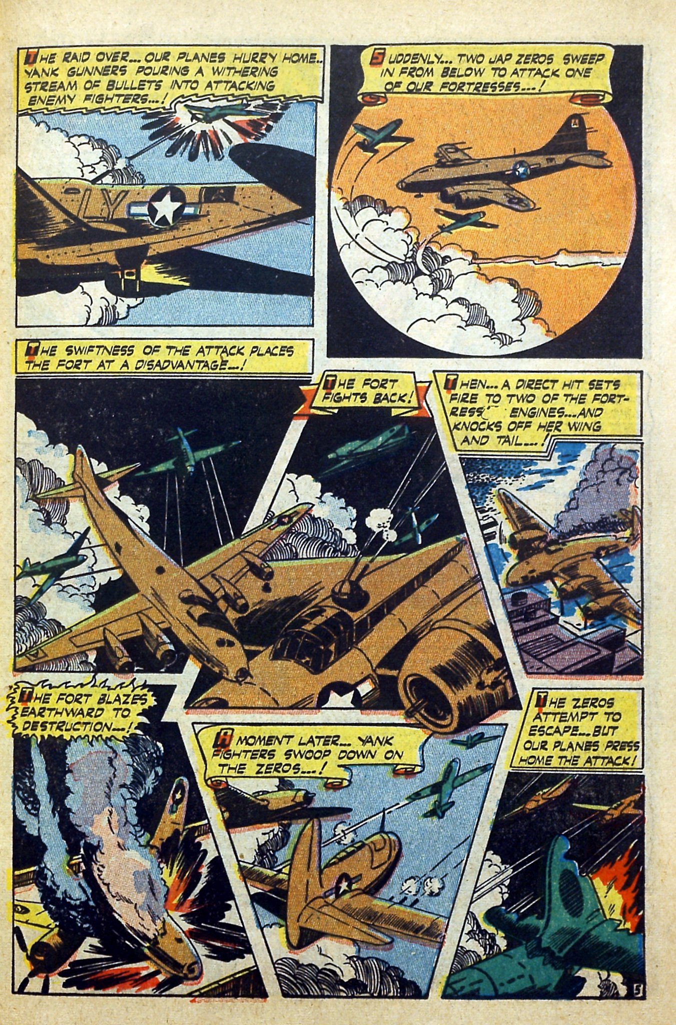 Read online Captain Flight Comics comic -  Issue #9 - 34