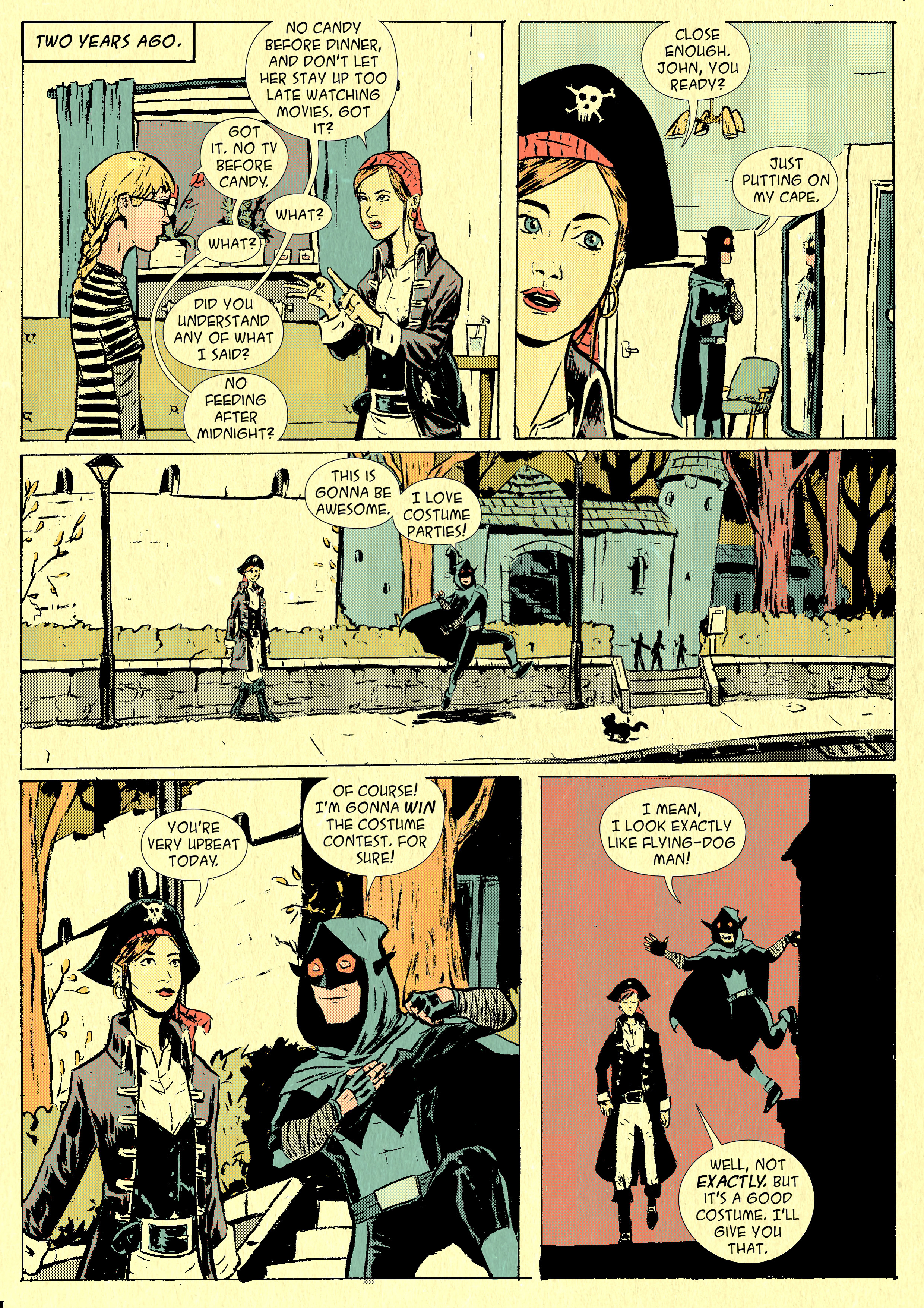 Read online Flying-Dog Man comic -  Issue #3 - 3