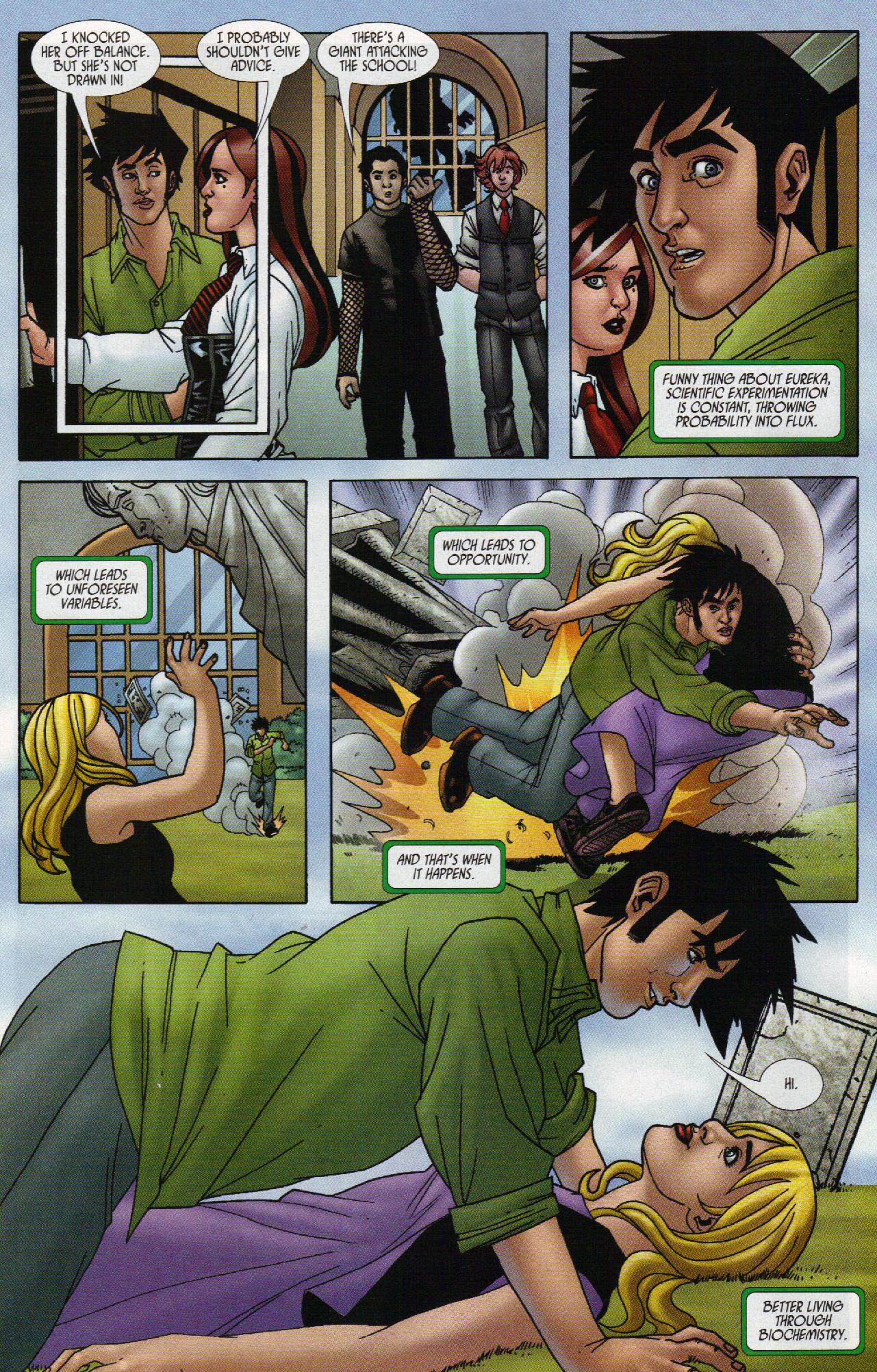 Read online Eureka: Dormant Gene comic -  Issue #2 - 19
