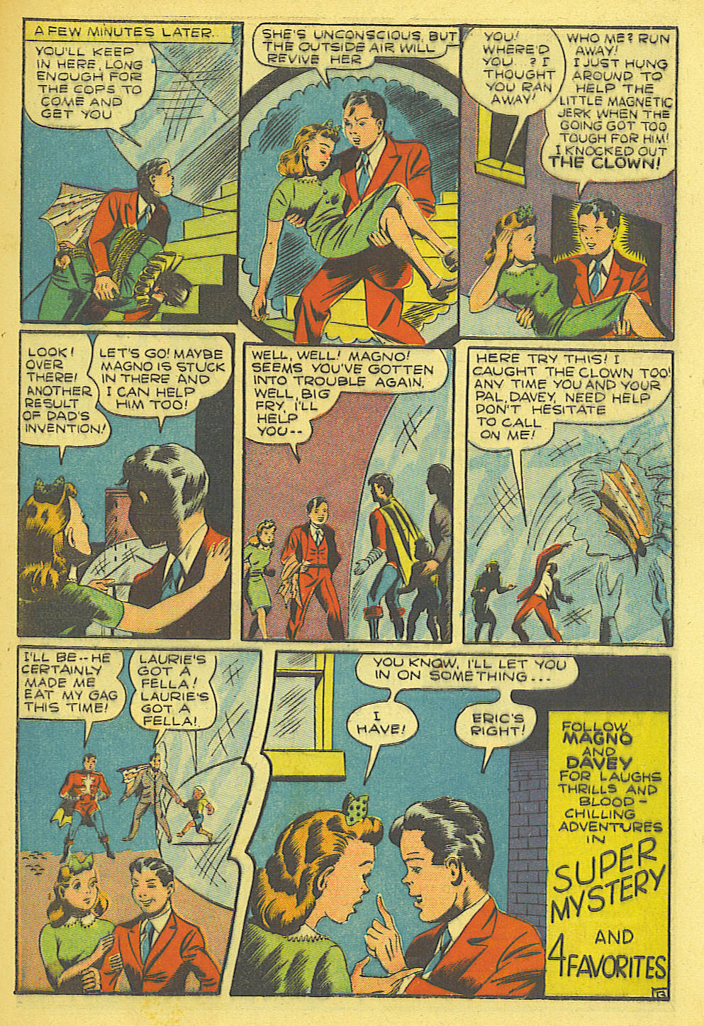 Read online Super-Mystery Comics comic -  Issue #18 - 14