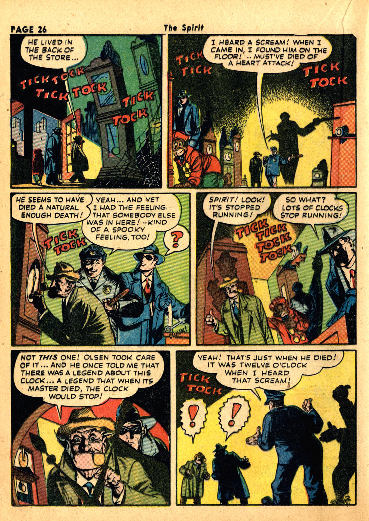 Read online The Spirit (1944) comic -  Issue #1 - 28