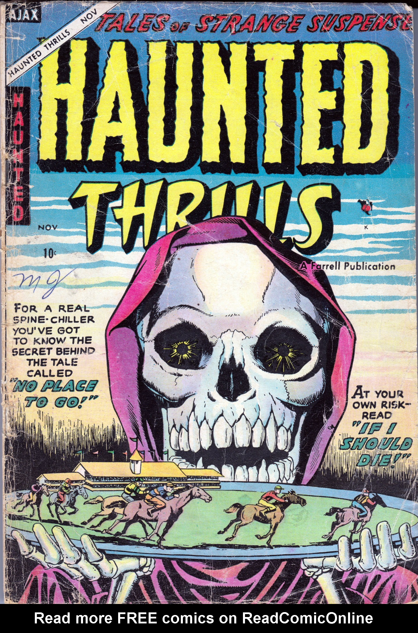 Read online Haunted Thrills comic -  Issue #18 - 1