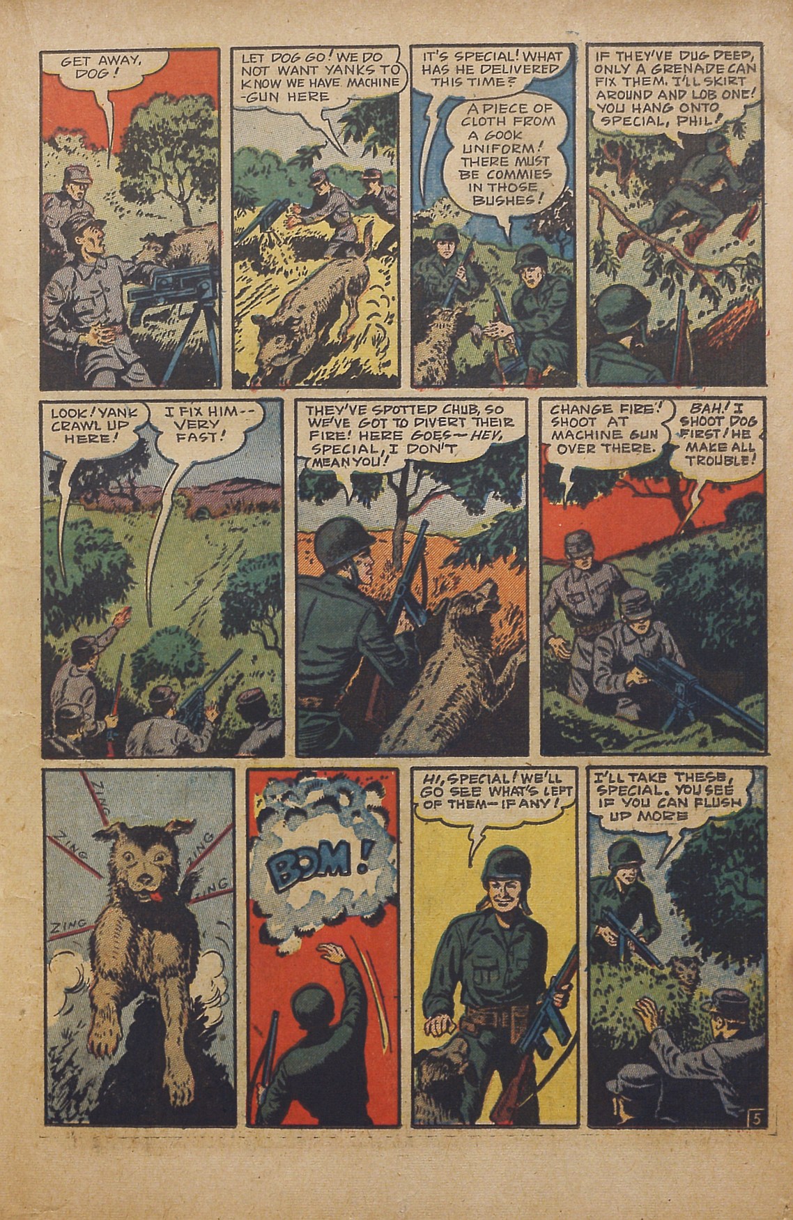 Read online G-I in Battle (1952) comic -  Issue #3 - 15