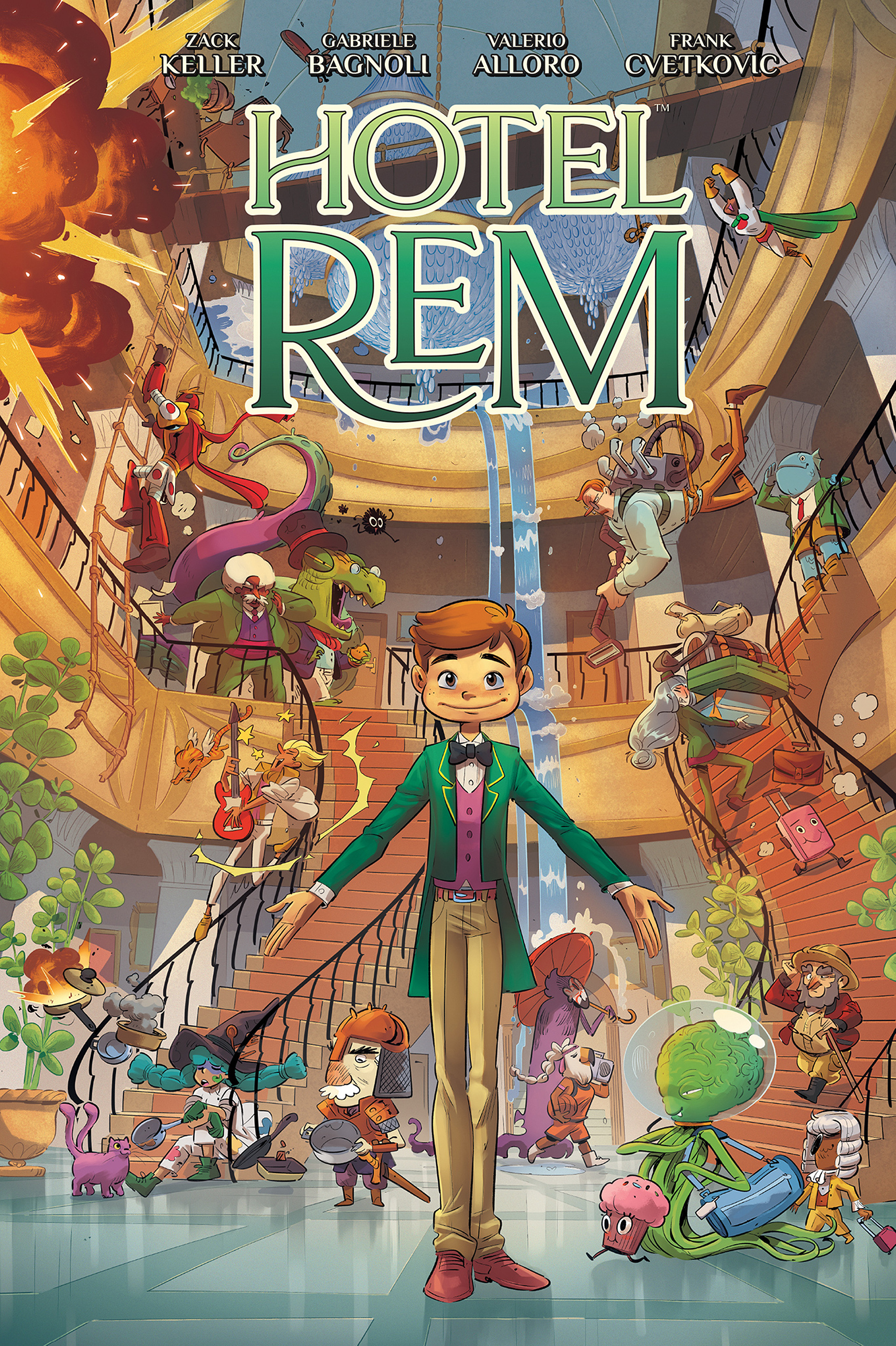 Read online Hotel REM comic -  Issue # TPB - 1