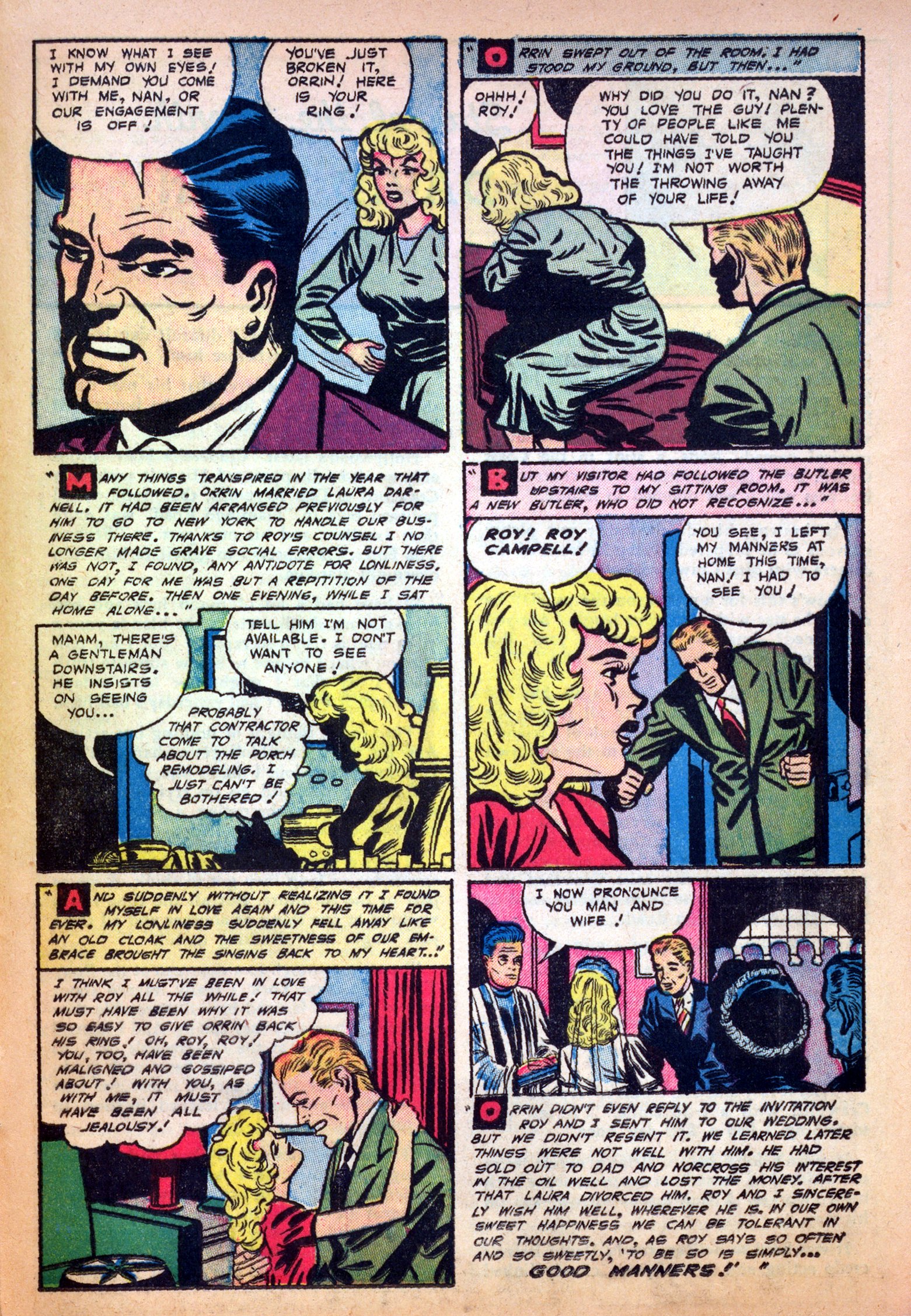 Read online Romantic Love comic -  Issue #2 - 25