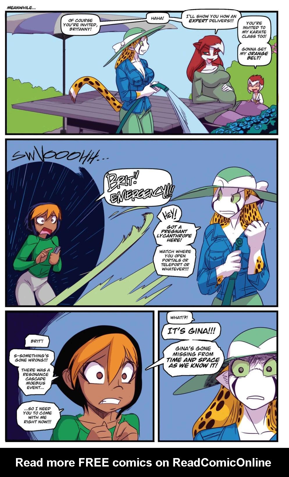 Read online Gina Diggers: Warnerd of Mars comic -  Issue # Full - 101