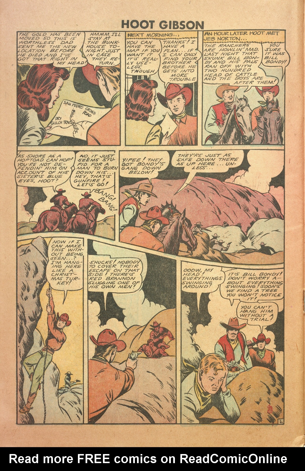 Read online Hoot Gibson comic -  Issue #1 - 28