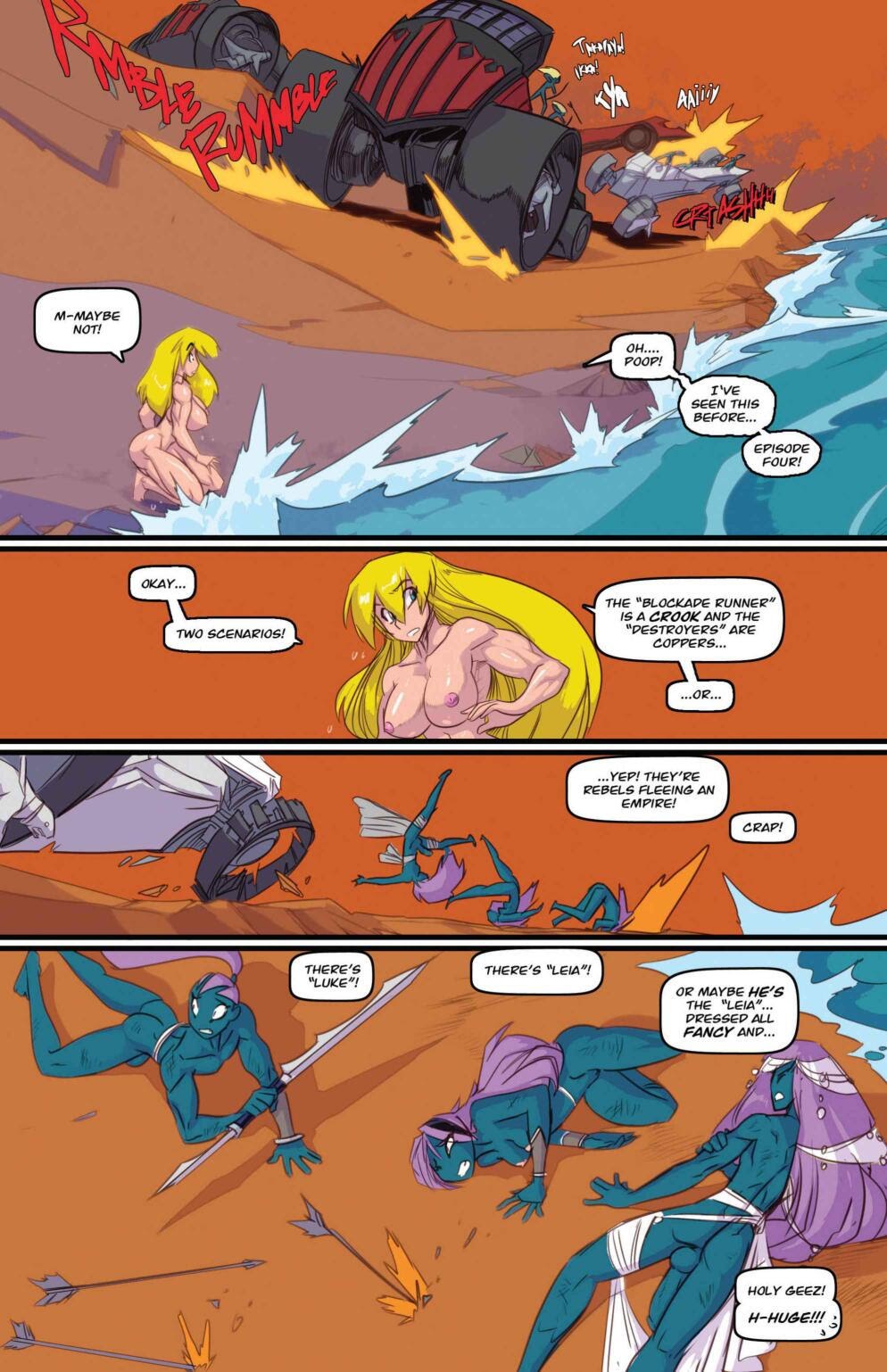 Read online Gina Diggers: Warnerd of Mars comic -  Issue # Full - 13