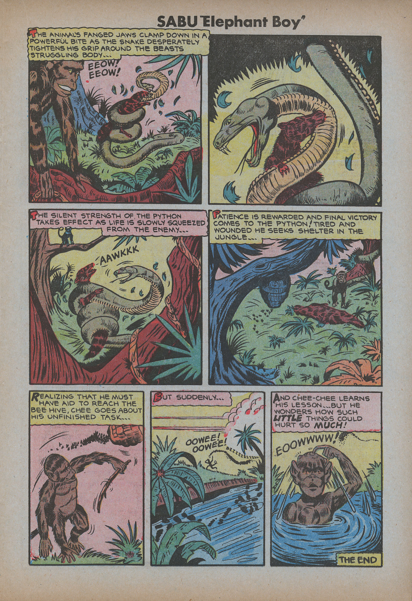 Read online Sabu: Elephant Boy comic -  Issue #1 - 21