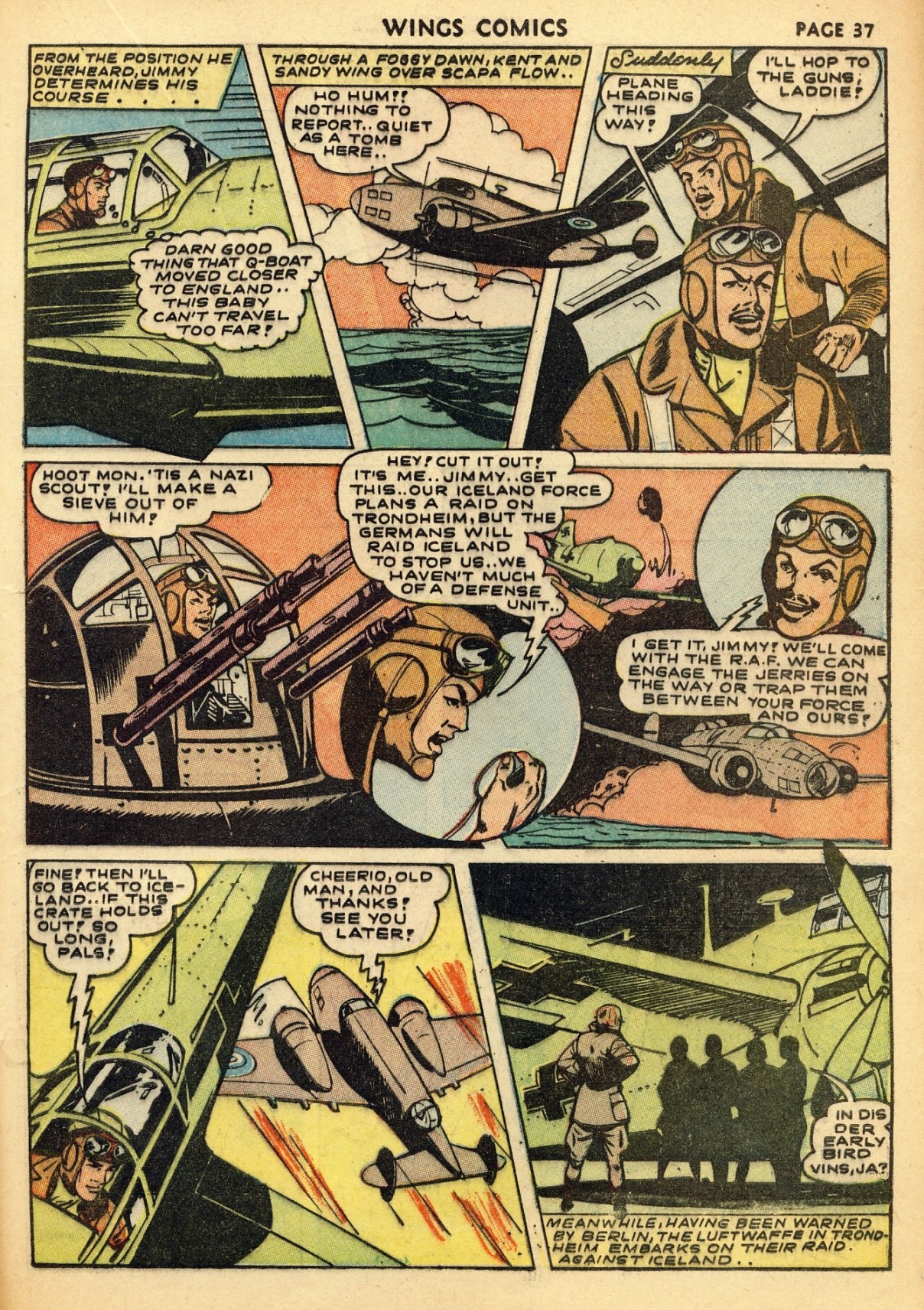 Read online Wings Comics comic -  Issue #29 - 39