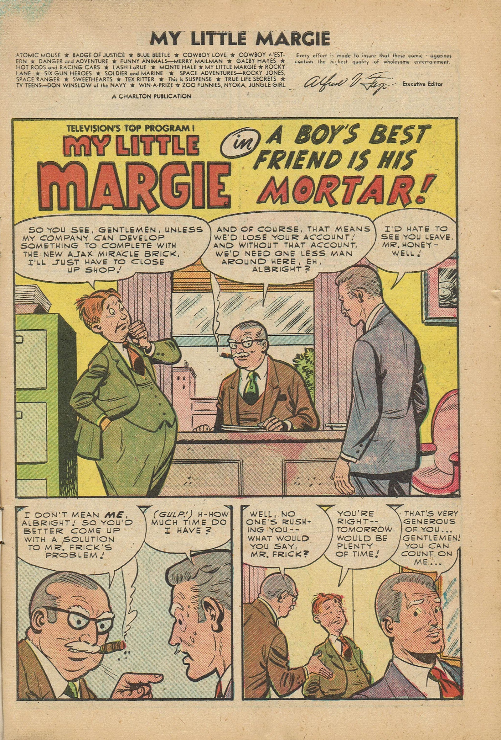 Read online My Little Margie (1954) comic -  Issue #9 - 3