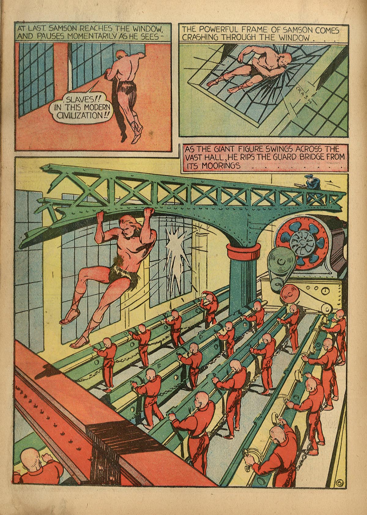 Read online Samson (1940) comic -  Issue #1 - 39