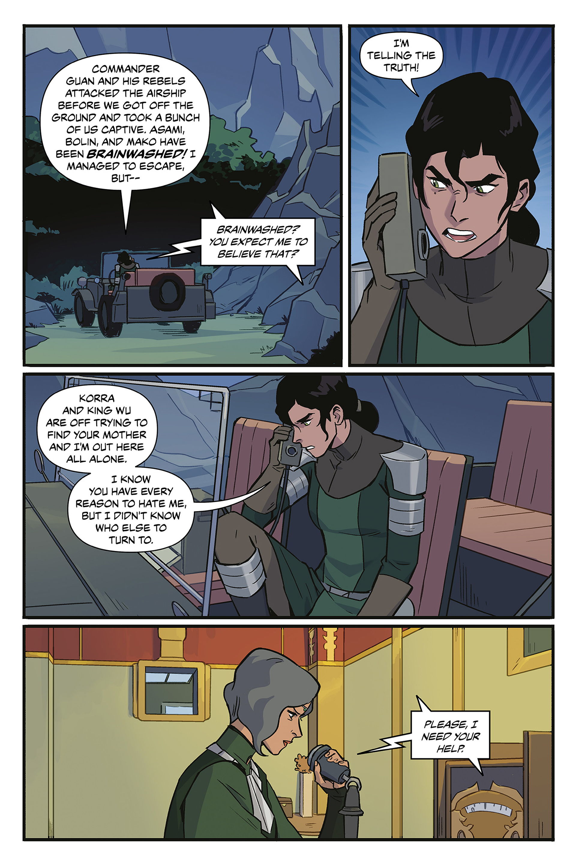 Read online The Legend of Korra: Ruins of the Empire Omnibus comic -  Issue # TPB (Part 2) - 19