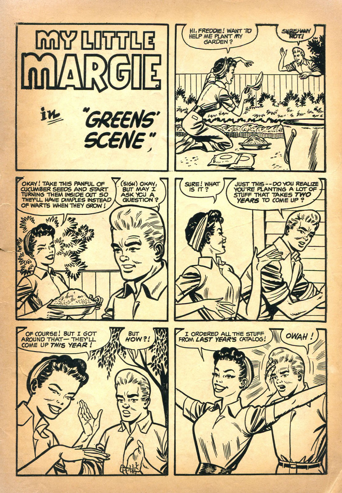 Read online My Little Margie (1954) comic -  Issue #2 - 35