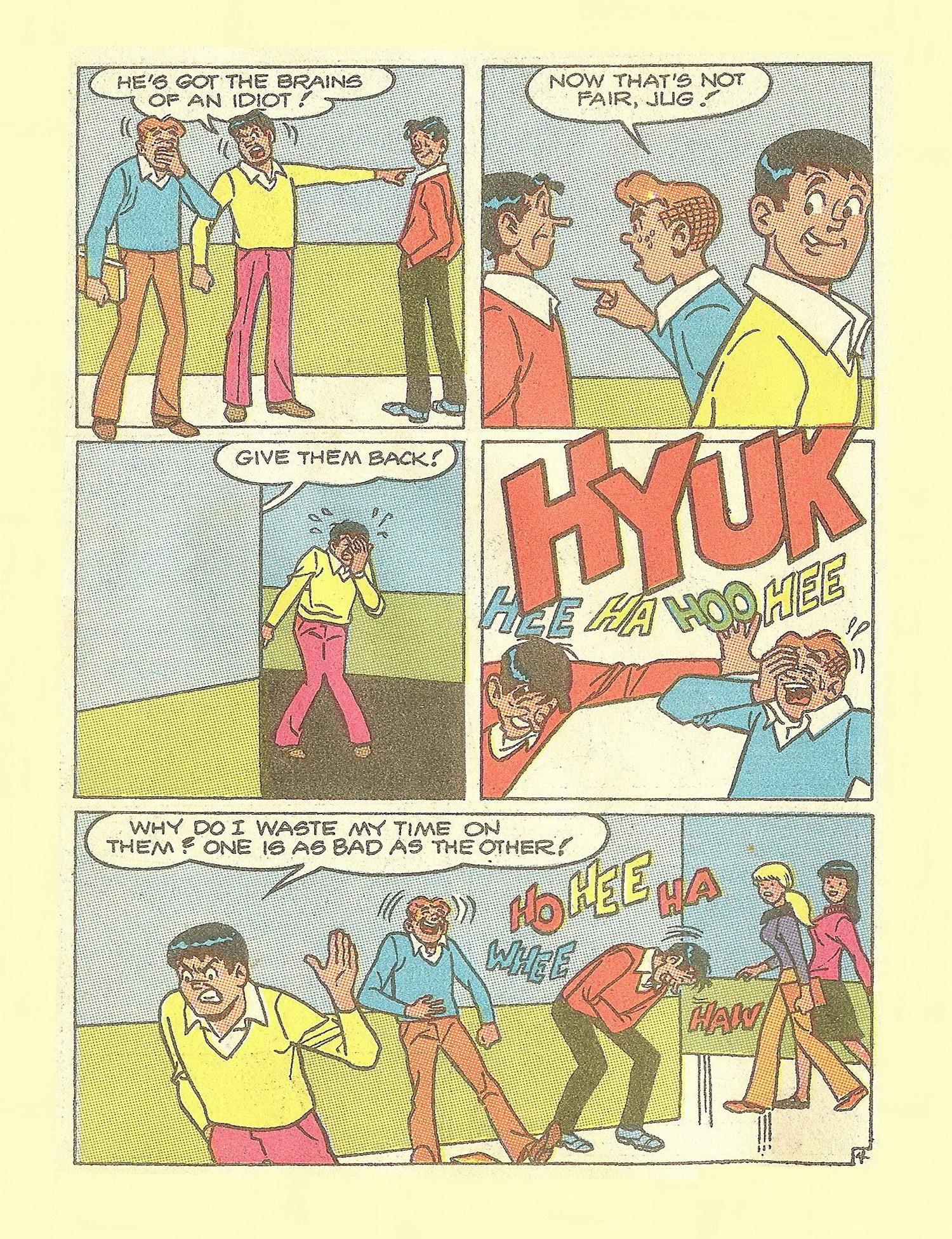 Read online Jughead Jones Comics Digest comic -  Issue #65 - 112