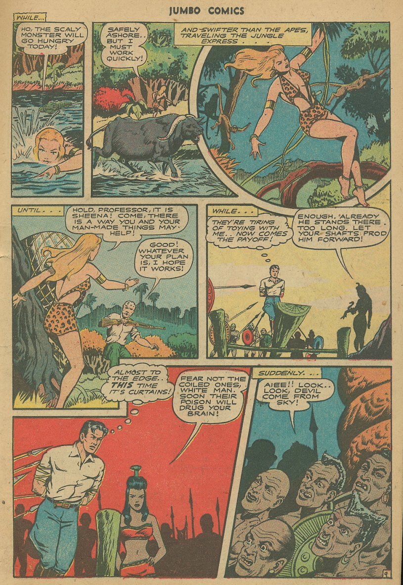 Read online Jumbo Comics comic -  Issue #82 - 11