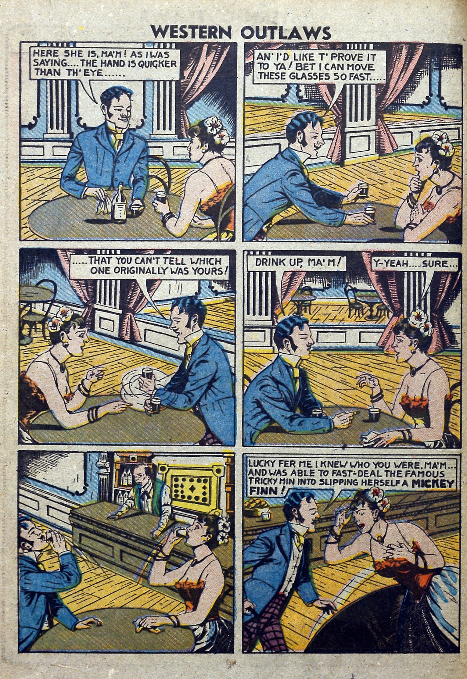 Read online Western Outlaws (1948) comic -  Issue #17 - 28