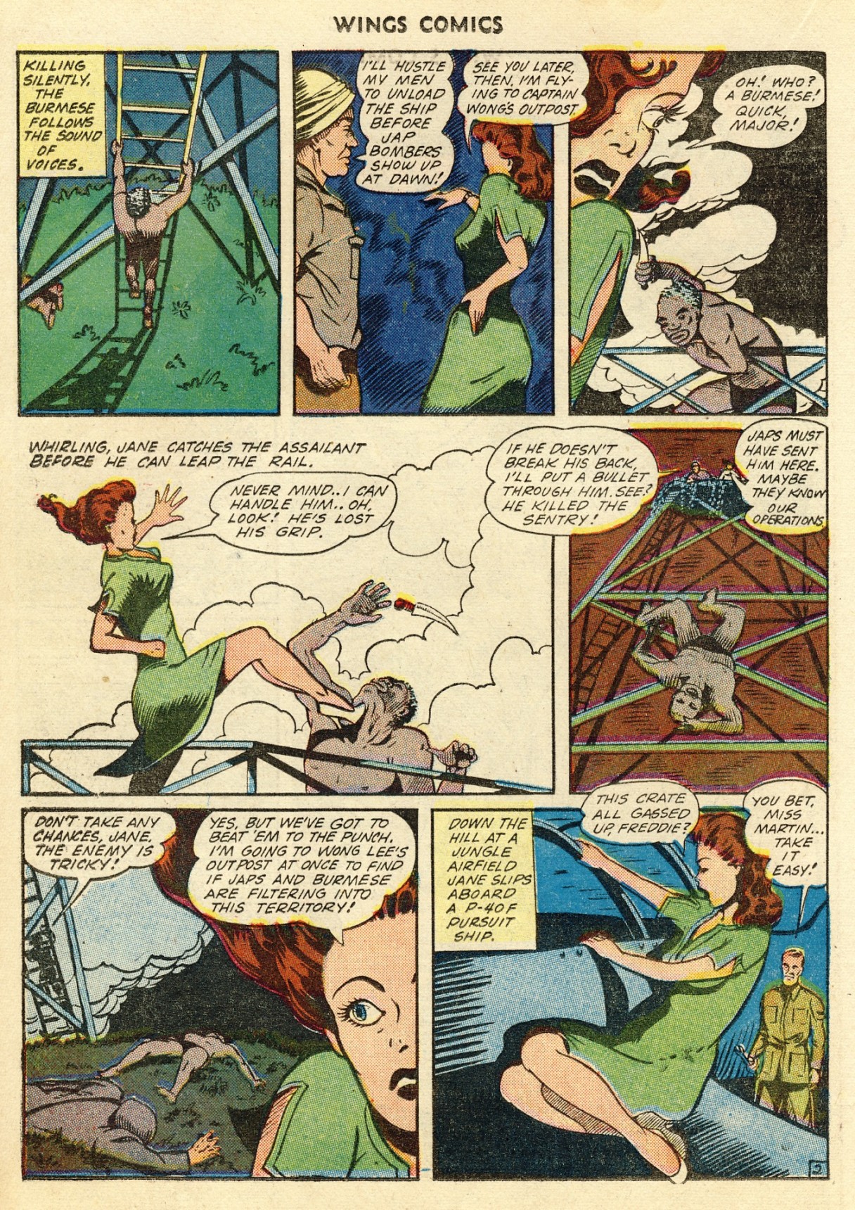 Read online Wings Comics comic -  Issue #36 - 38