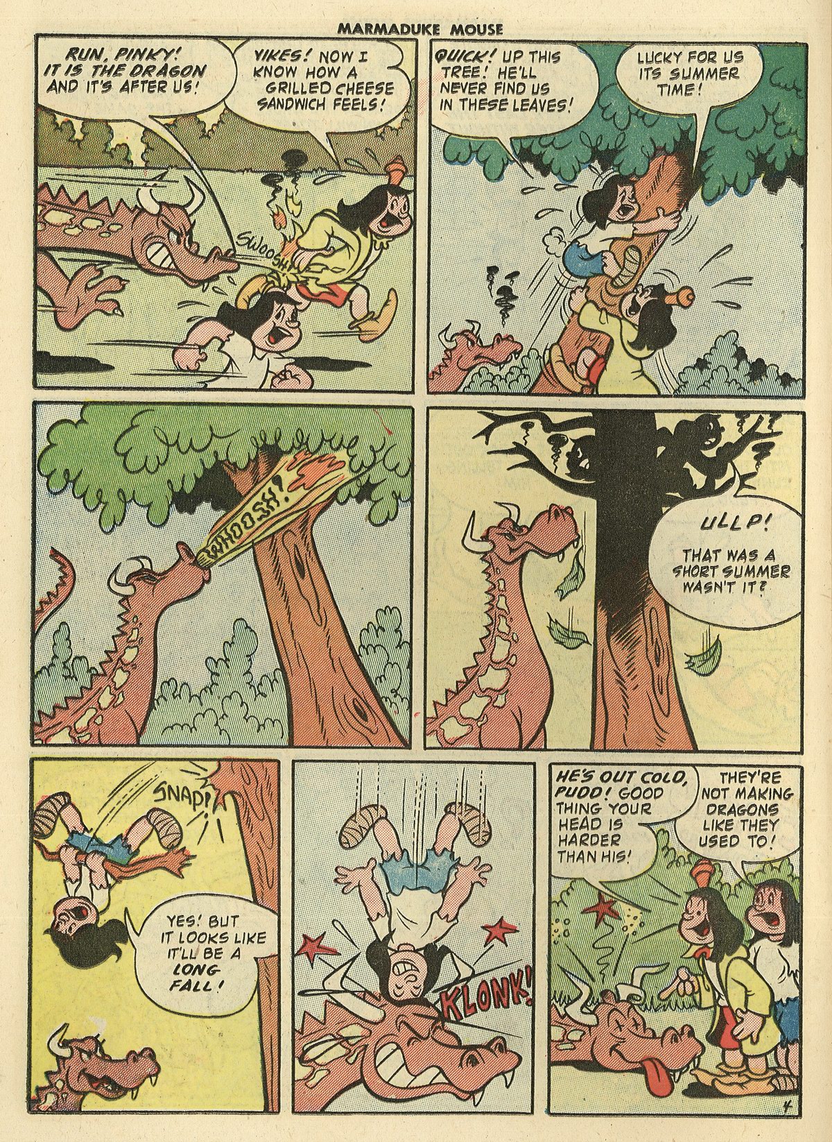 Read online Marmaduke Mouse comic -  Issue #49 - 16