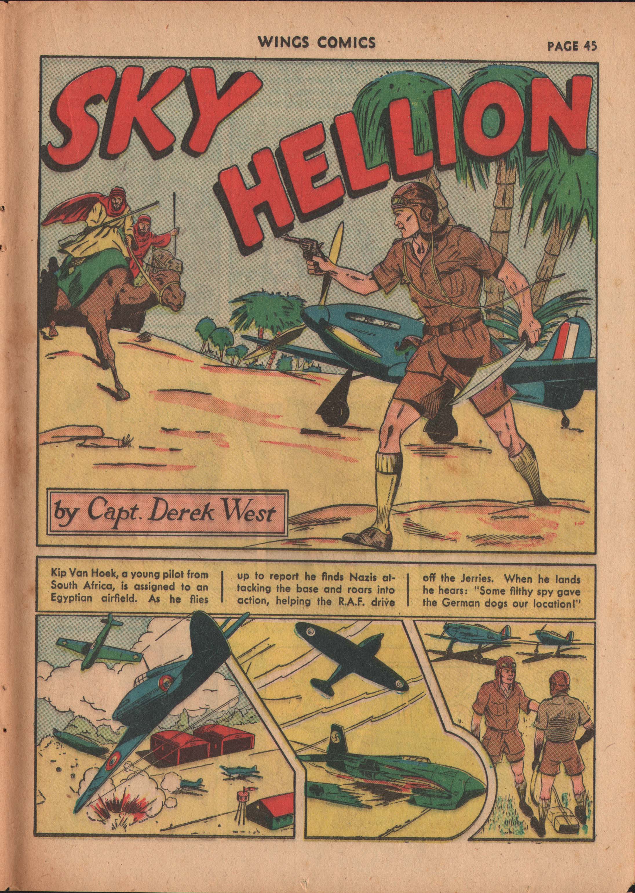 Read online Wings Comics comic -  Issue #13 - 47