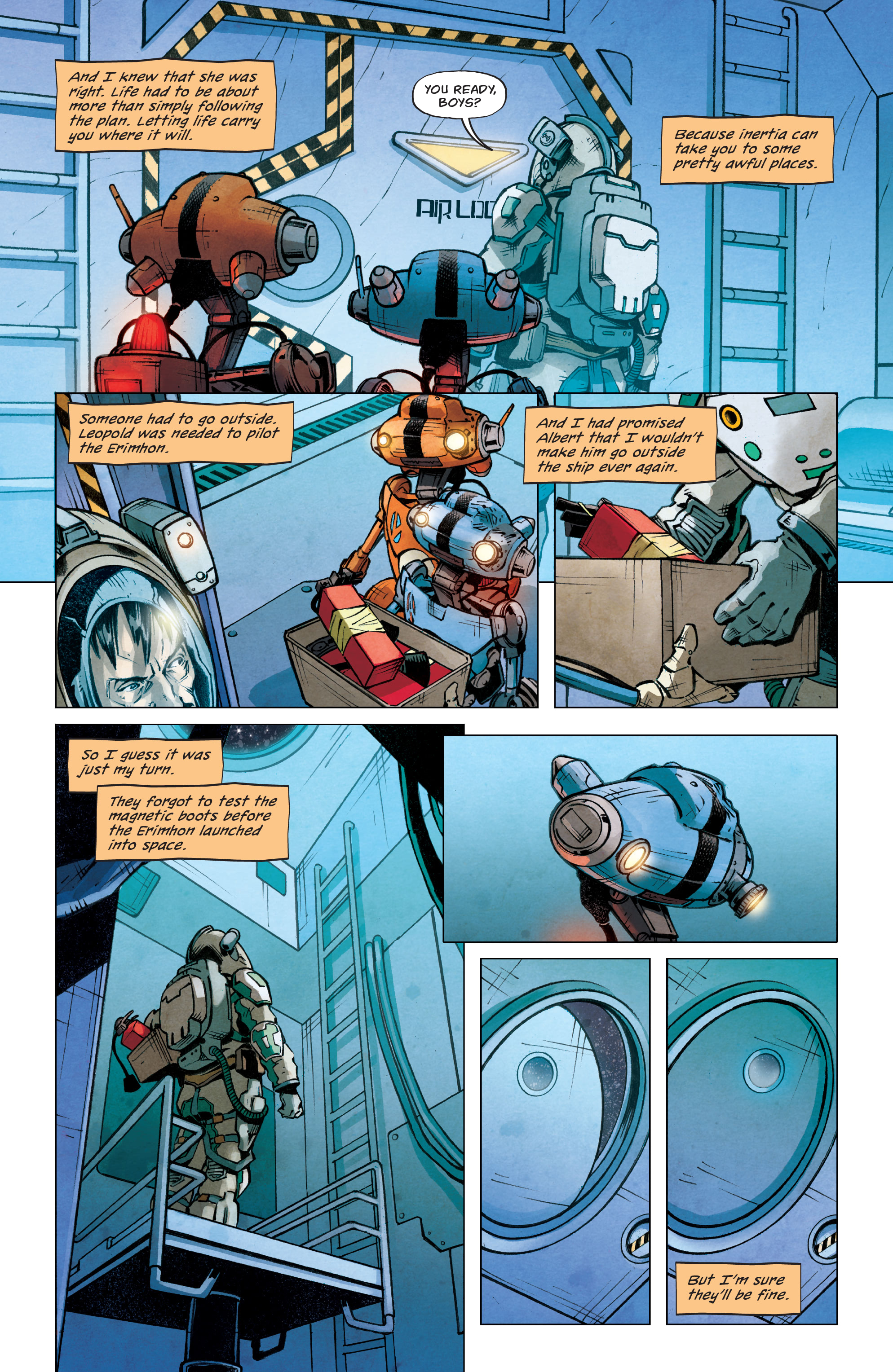 Read online Traveling To Mars comic -  Issue #6 - 10