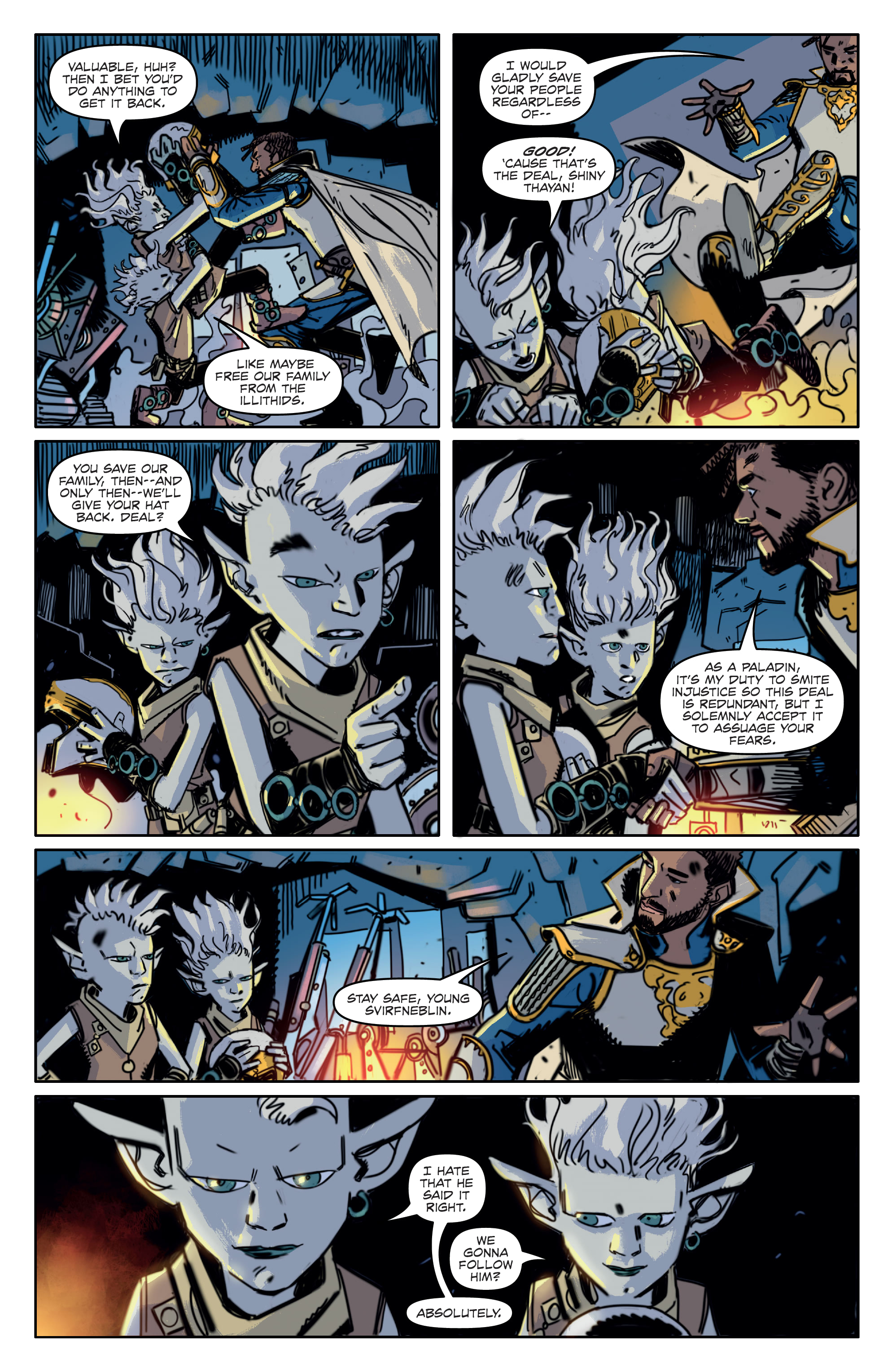 Read online Dungeons & Dragons: Honor Among Thieves - The Feast of the Moon comic -  Issue # TPB - 72