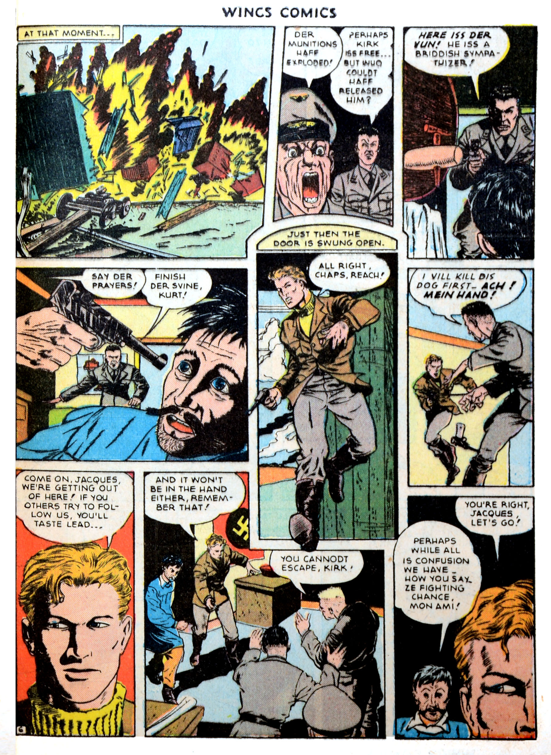 Read online Wings Comics comic -  Issue #47 - 48