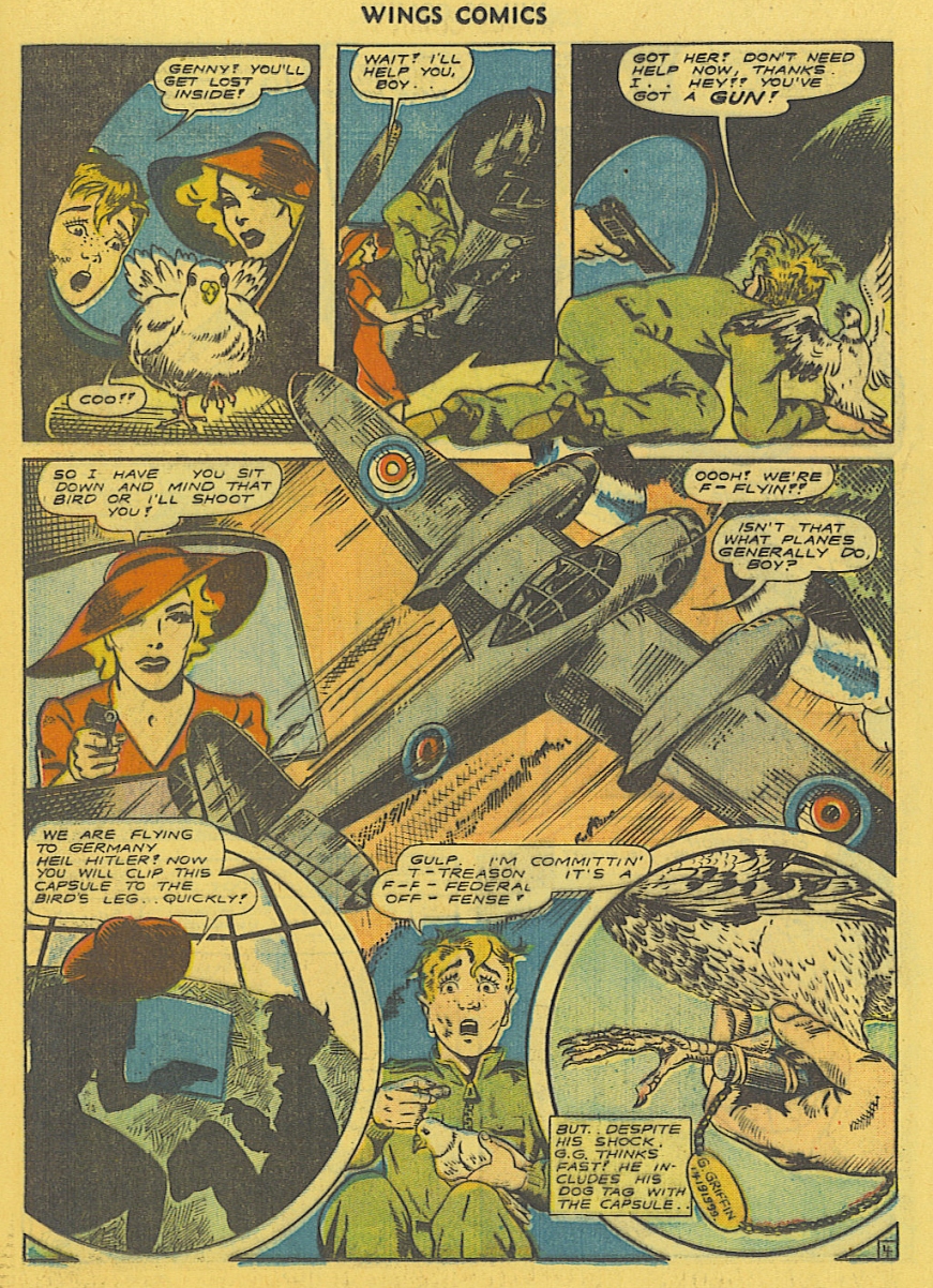 Read online Wings Comics comic -  Issue #42 - 28