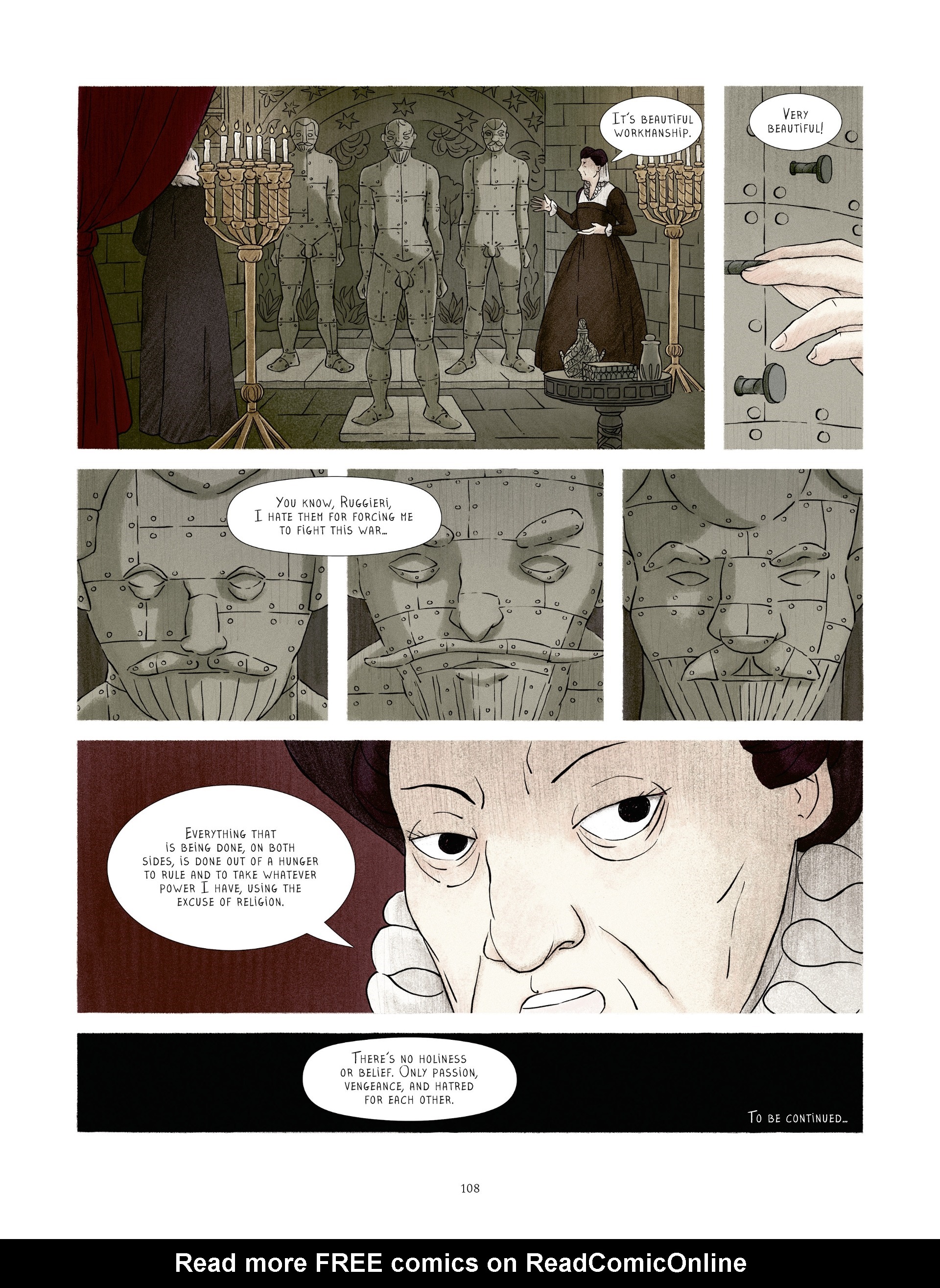 Read online Catherine de' Medici, The Flying Squadron: The Good Girl comic -  Issue # TPB - 105