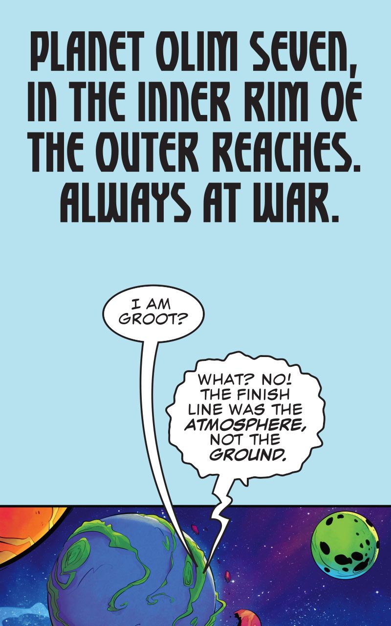 Read online Rocket Raccoon & Groot: Tall Tails Infinity Comic comic -  Issue #12 - 3