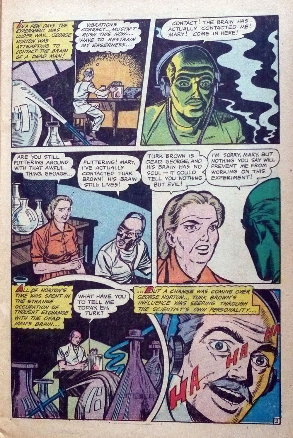 Read online Haunted Thrills comic -  Issue #7 - 13
