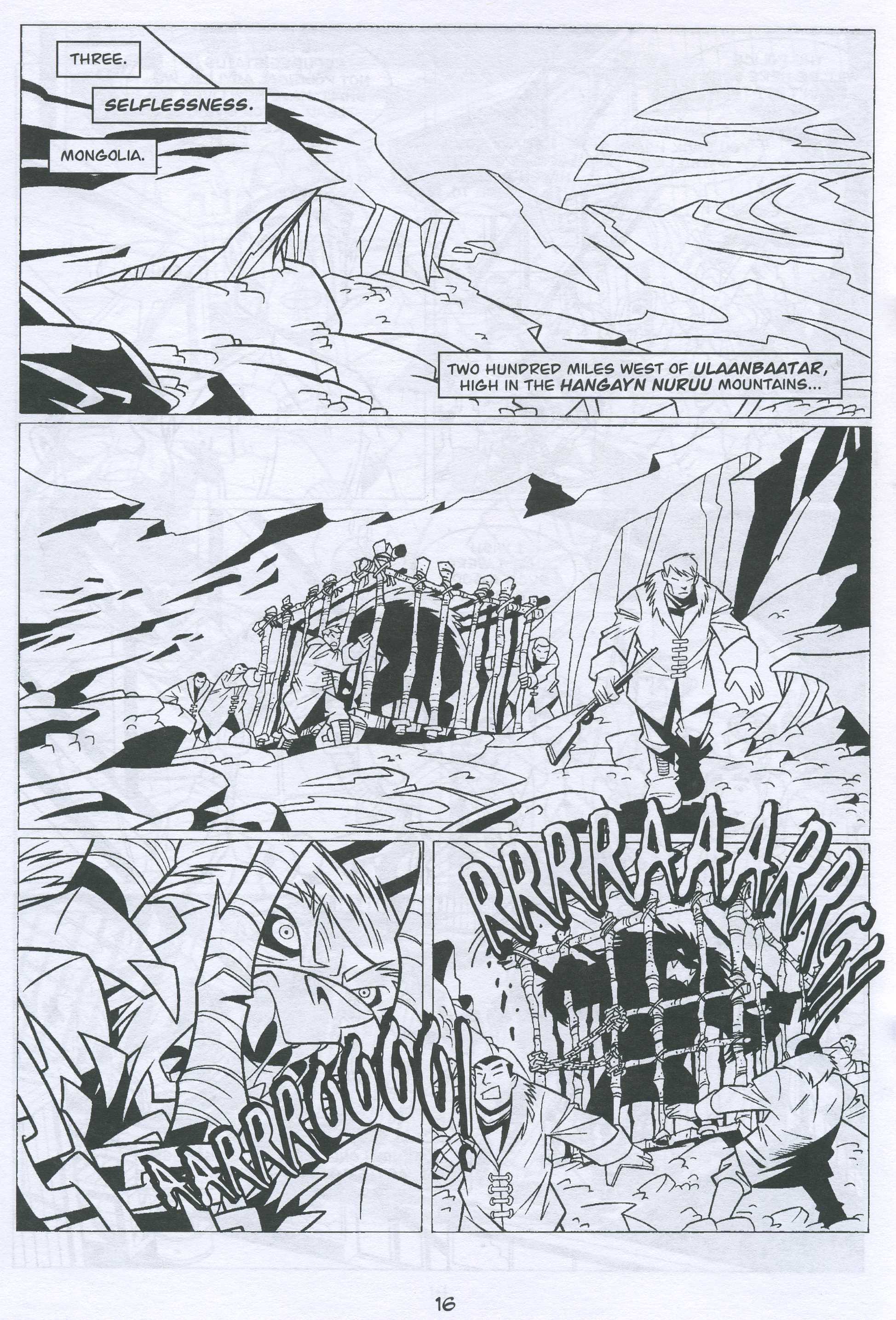 Read online TMNT Movie Prequel comic -  Issue #5 - 17