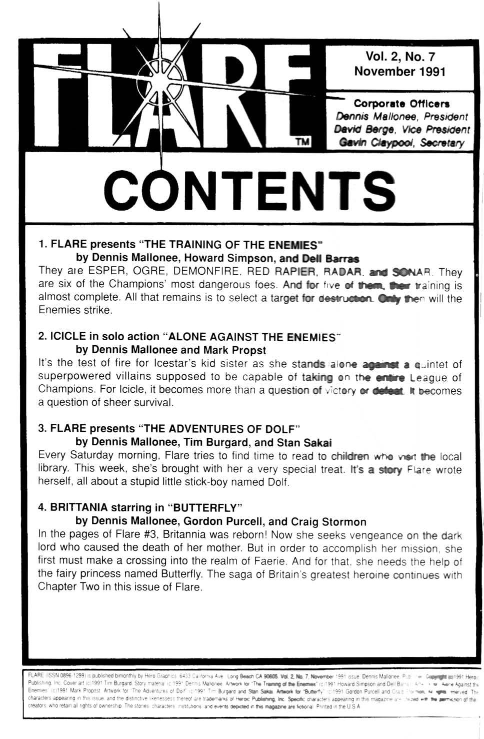 Read online Flare (1990) comic -  Issue #7 - 2