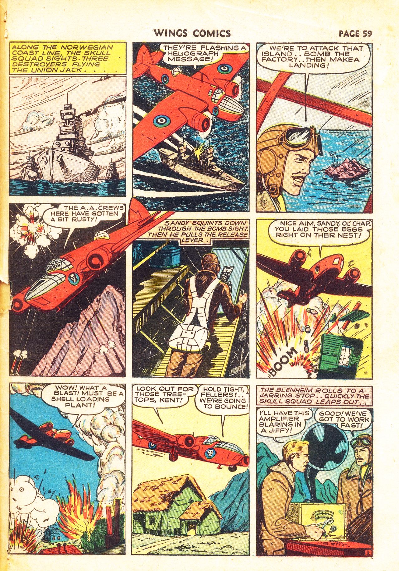 Read online Wings Comics comic -  Issue #11 - 61