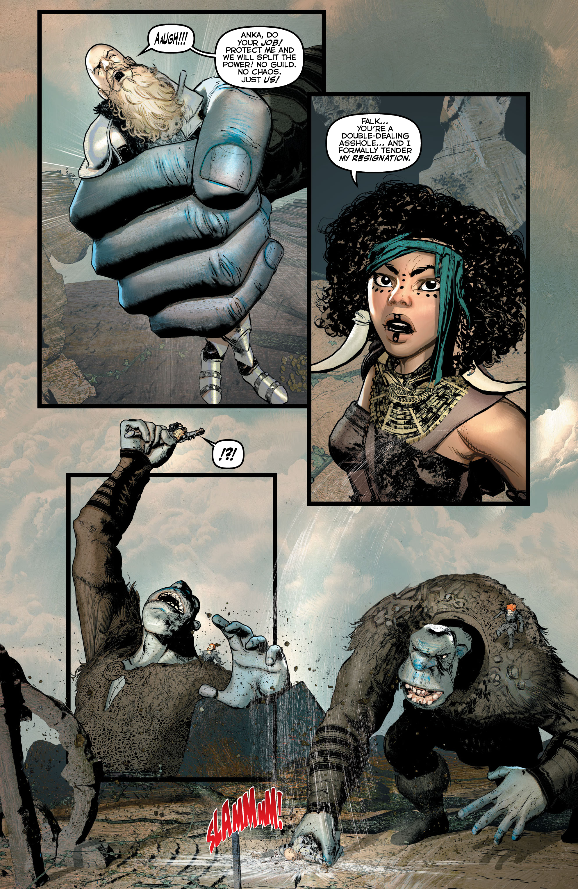 Read online The Last Barbarians comic -  Issue #5 - 25