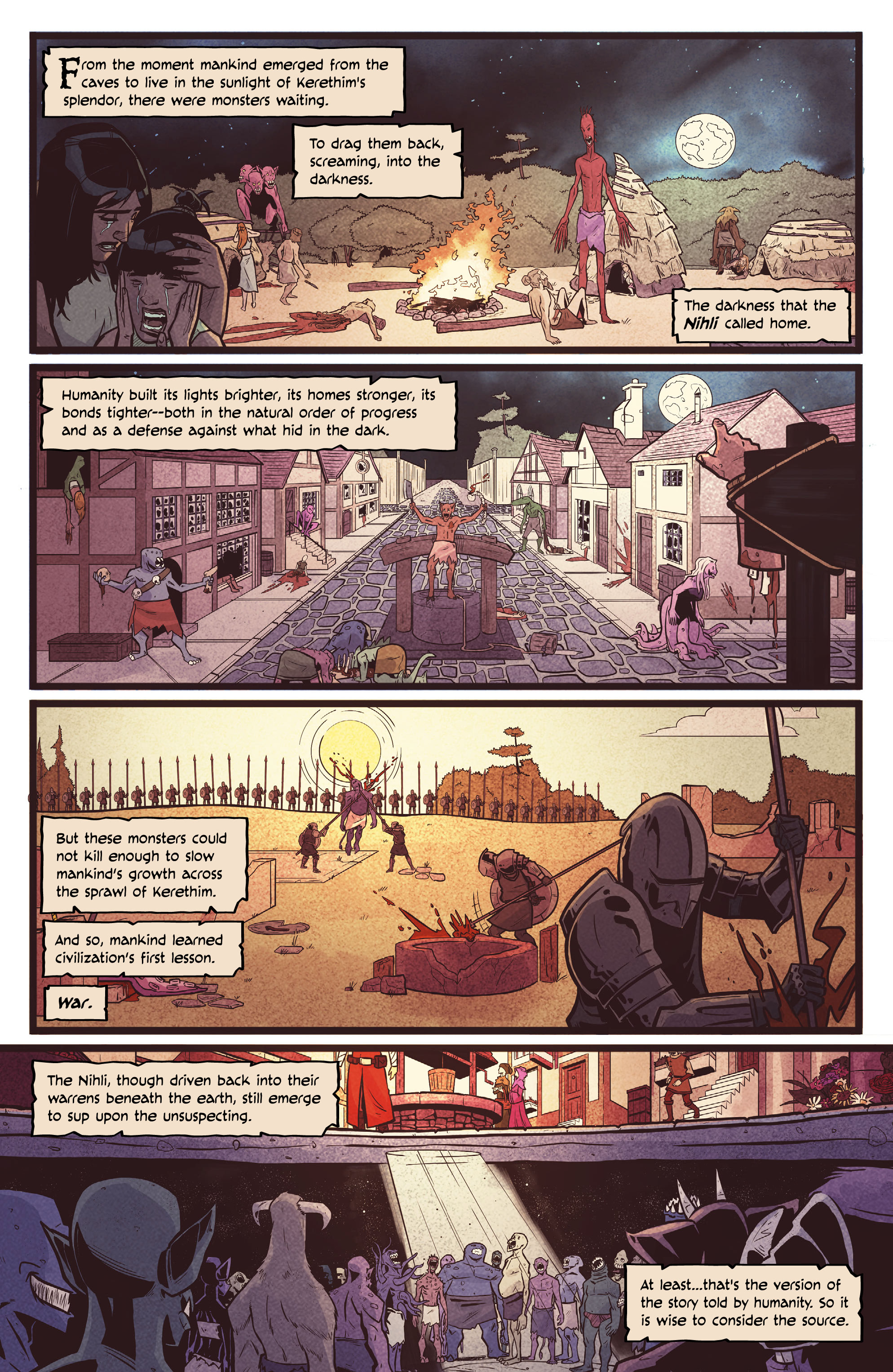 Read online Godfell comic -  Issue #4 - 3