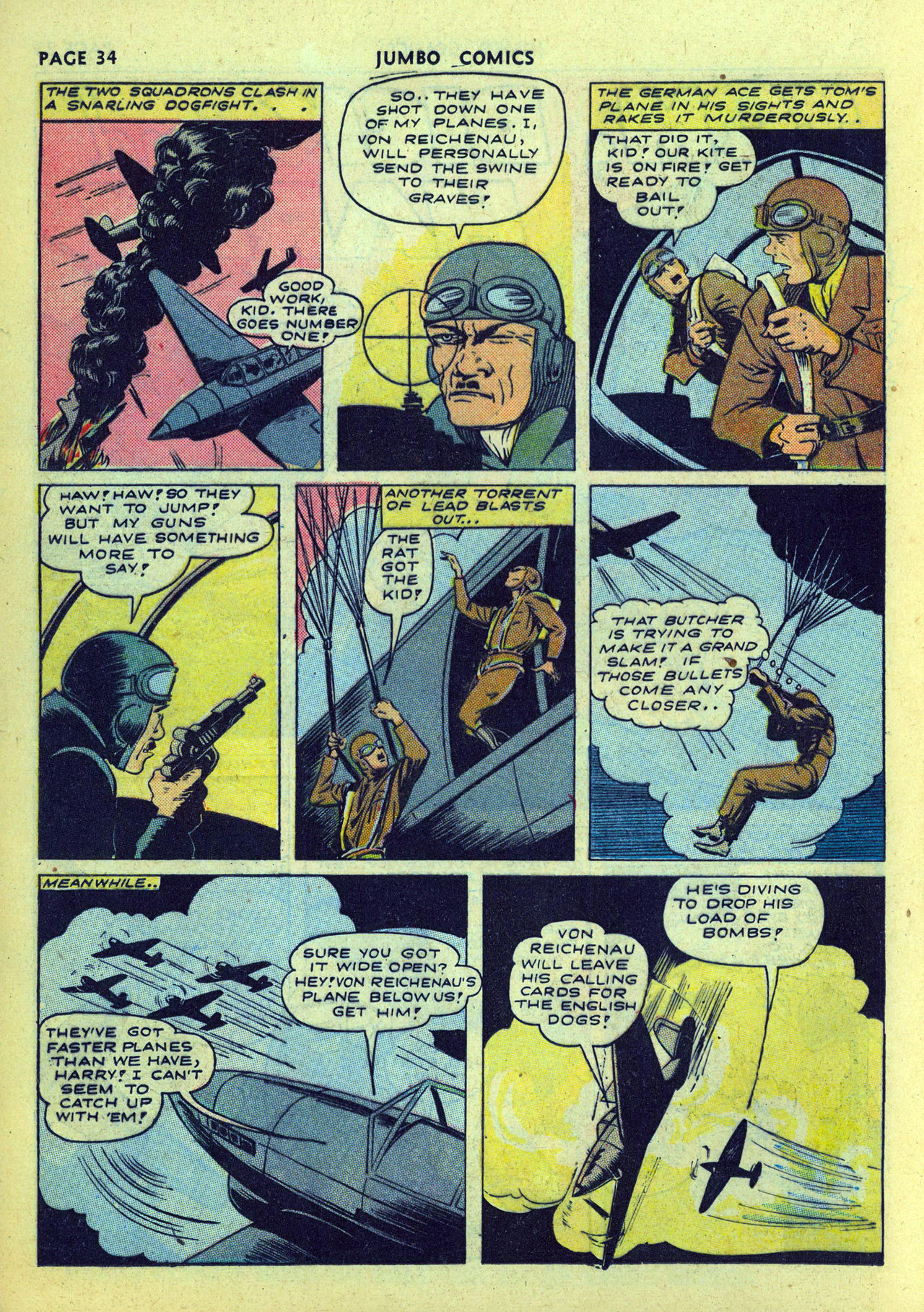 Read online Jumbo Comics comic -  Issue #50 - 36