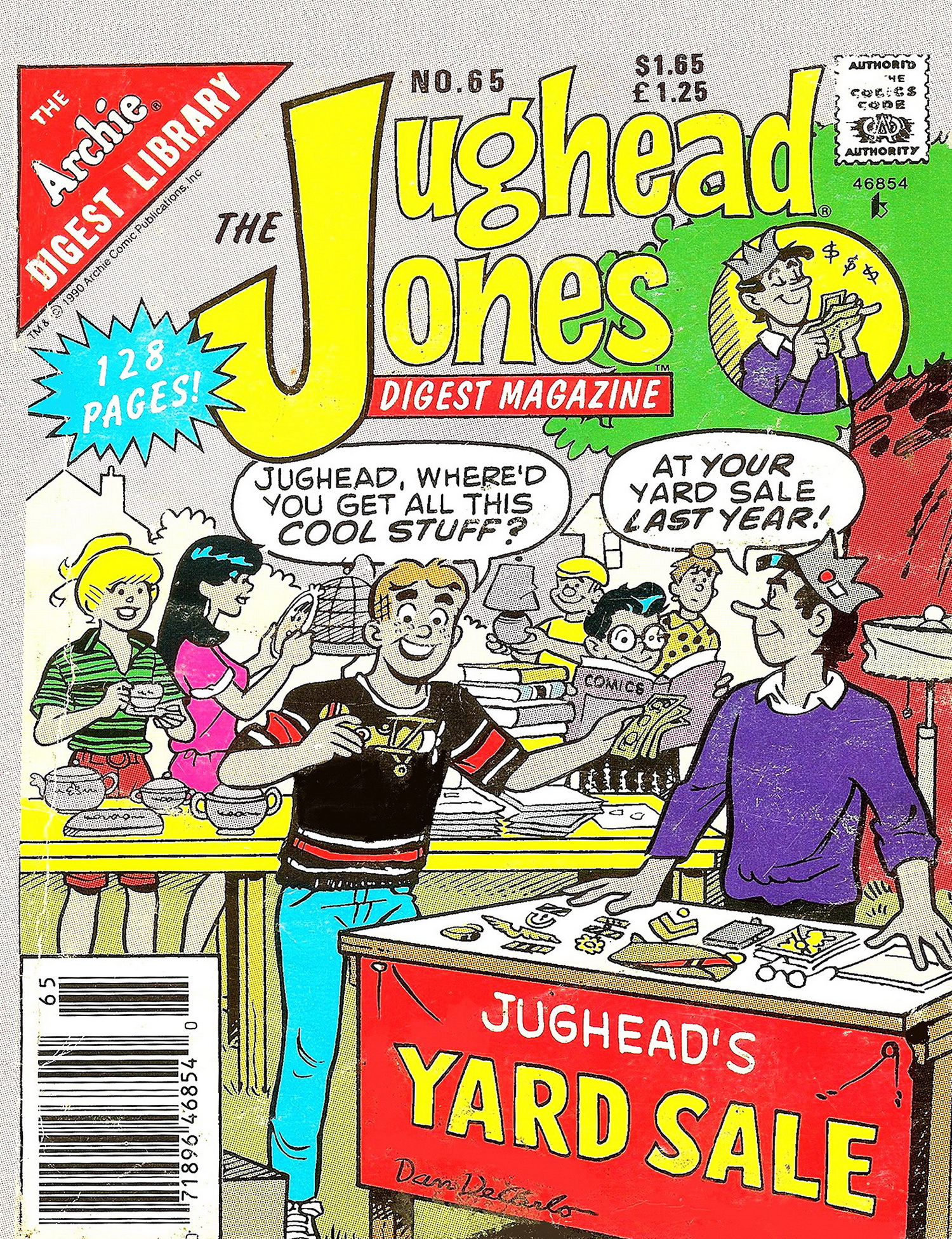 Read online Jughead Jones Comics Digest comic -  Issue #65 - 1