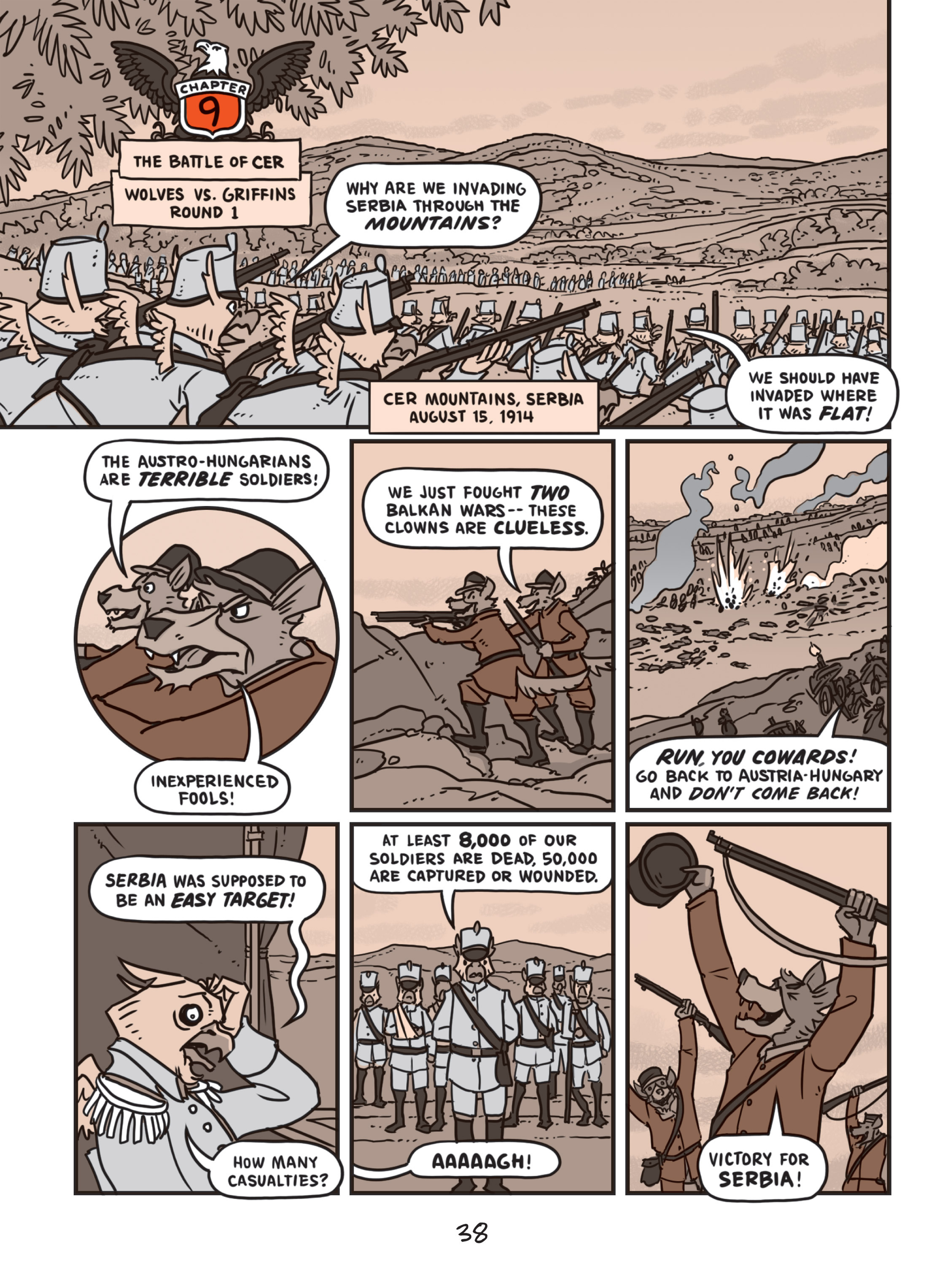 Read online Nathan Hale's Hazardous Tales comic -  Issue # TPB 4 - 38